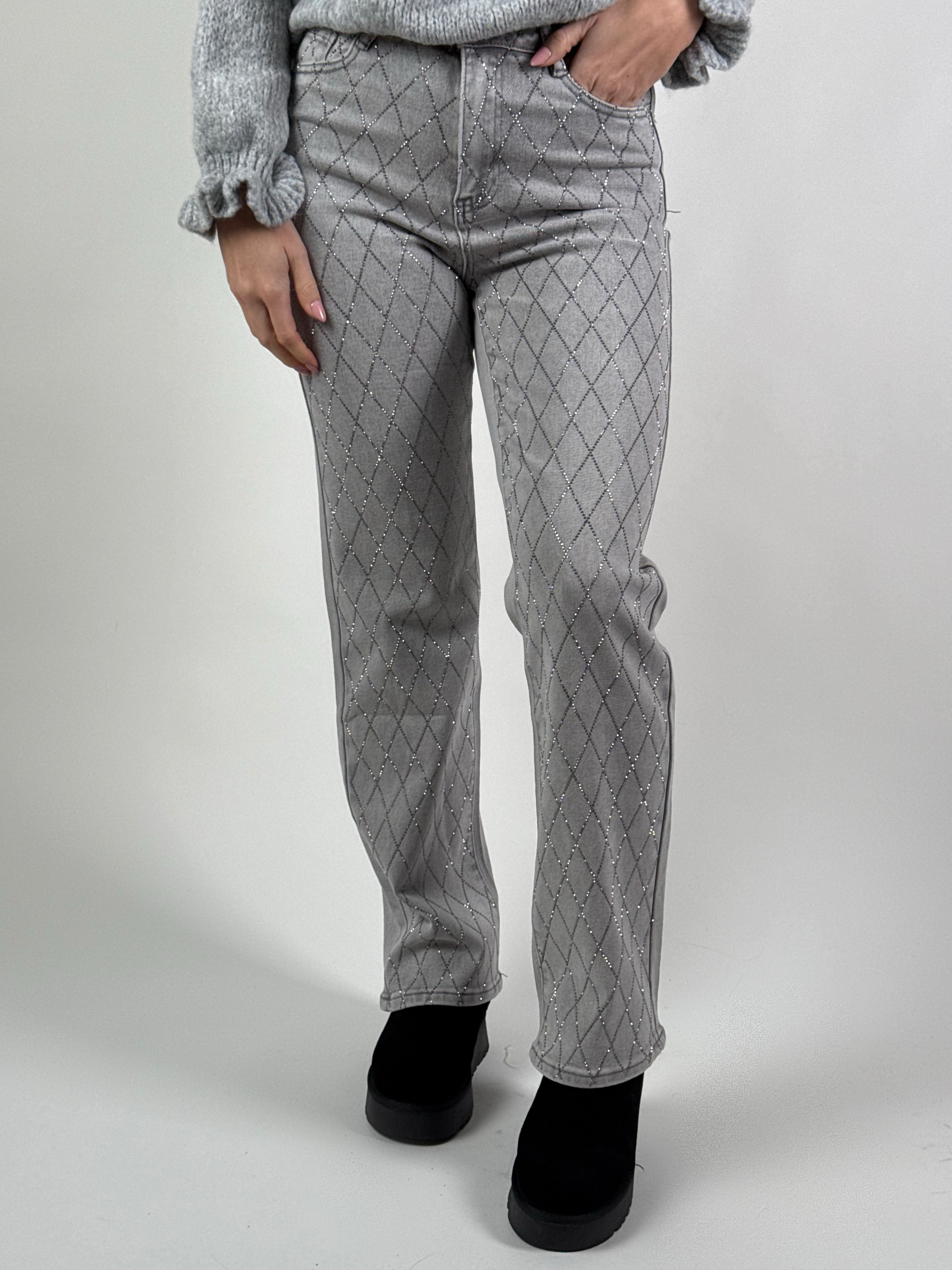 Jeans L 241-18 Straight Grijs