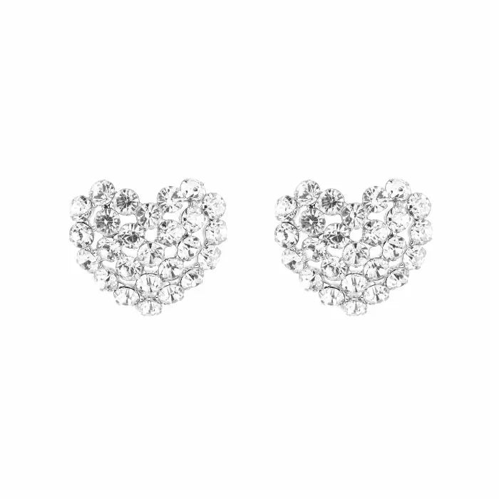 Oorbel 17401 Hart Zilver