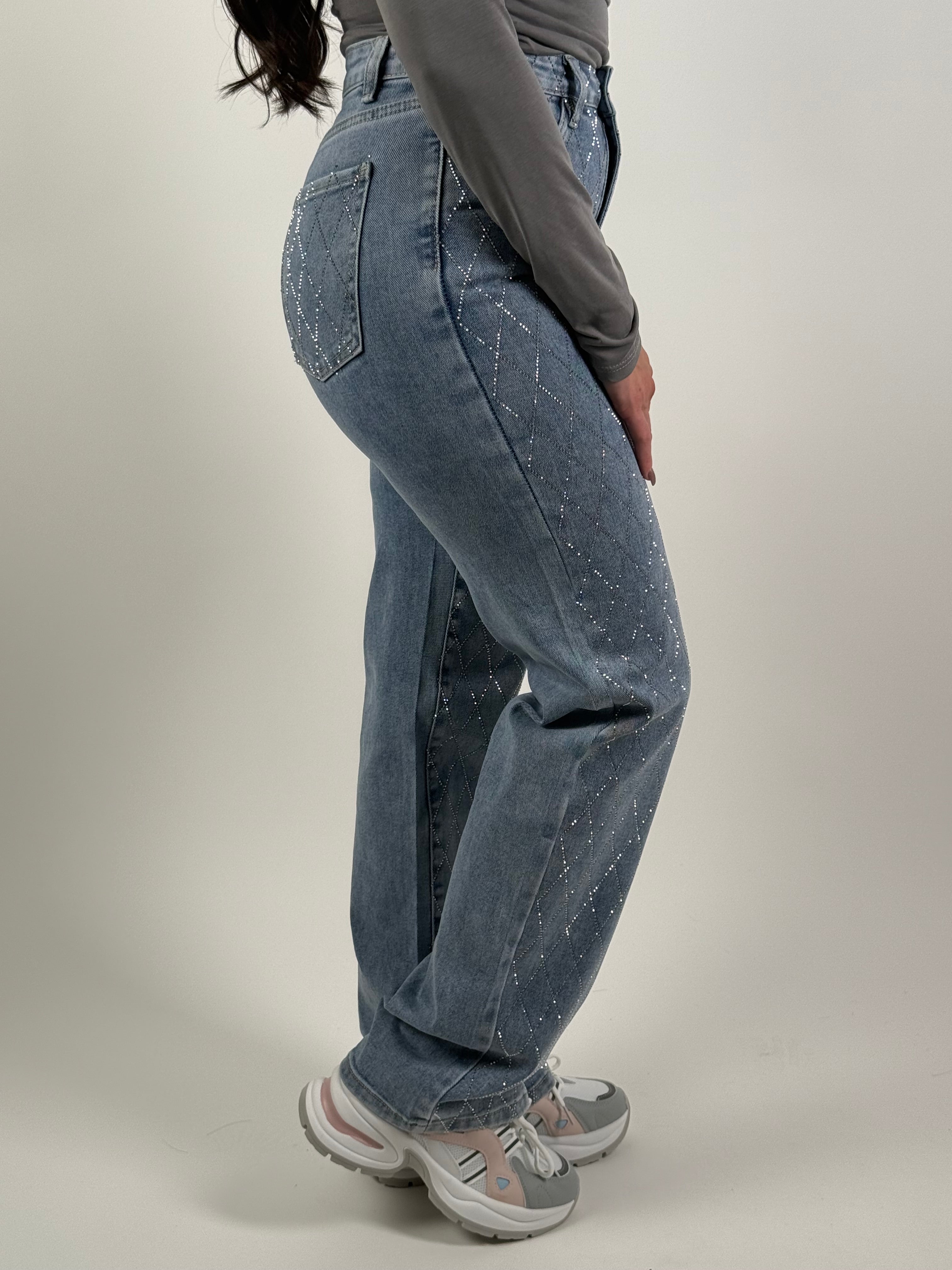 Jeans L 241-2 Straight Blauw