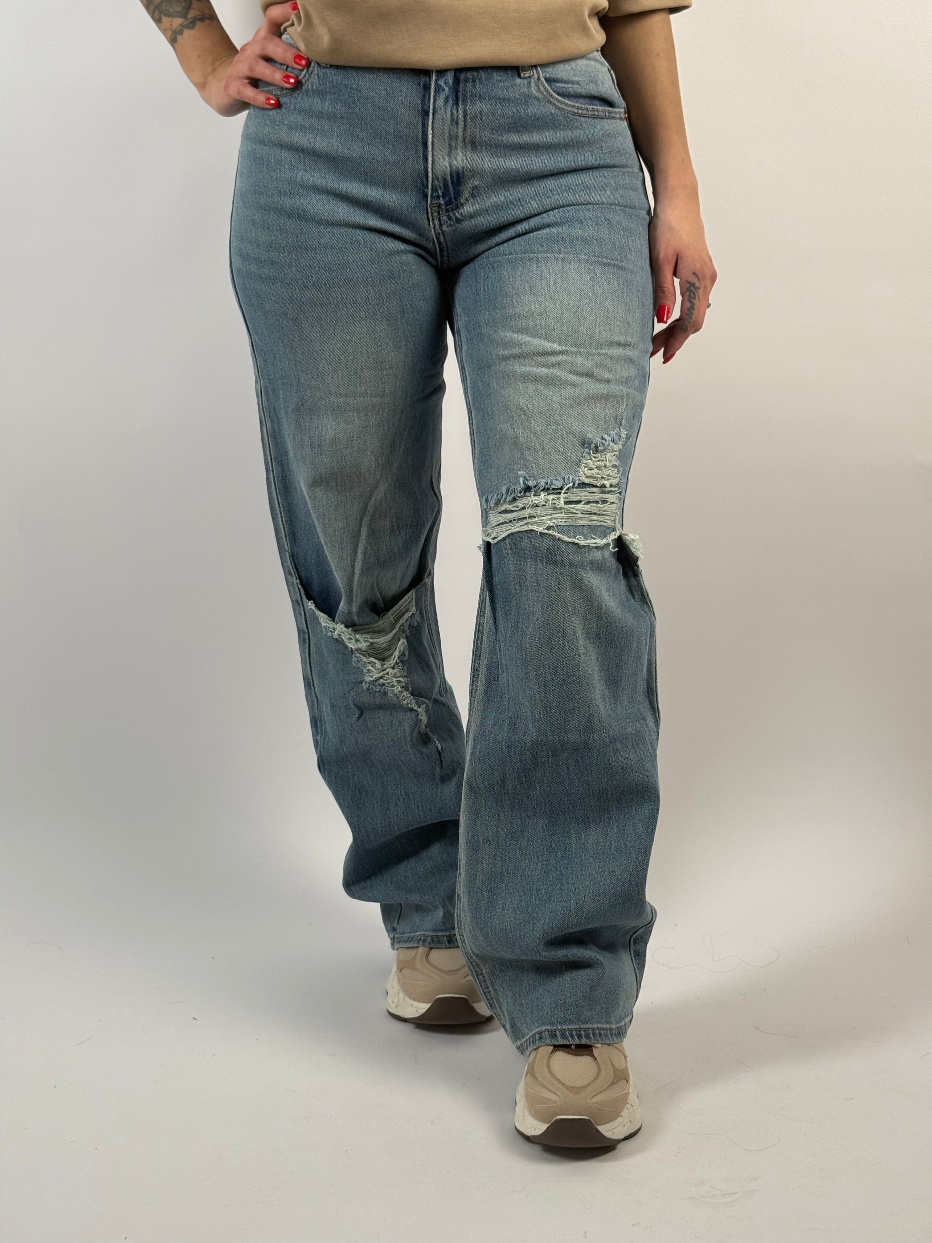 Jeans M 823 Wide Blauw