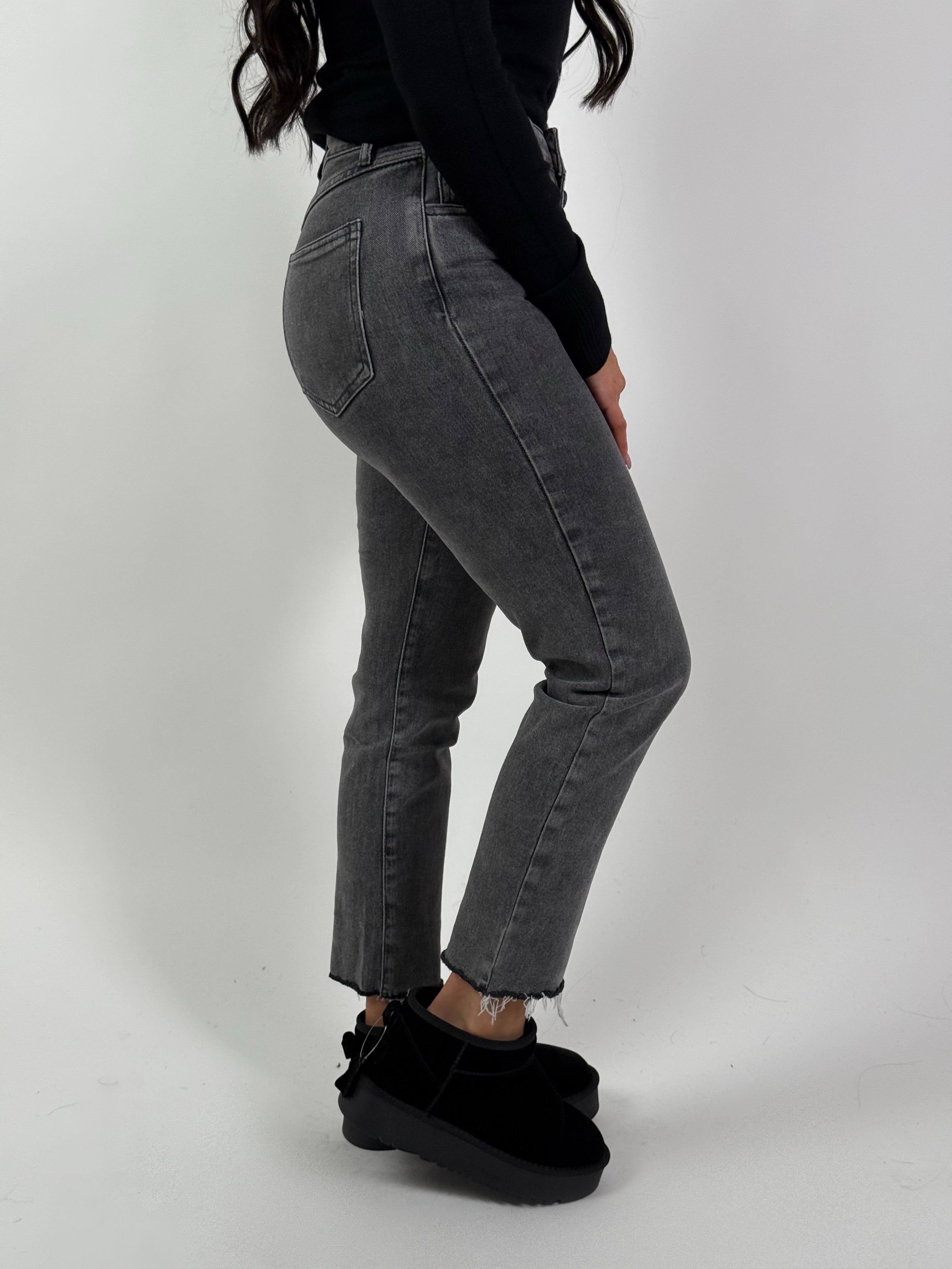 Jeans R Mom 2353 Grijs