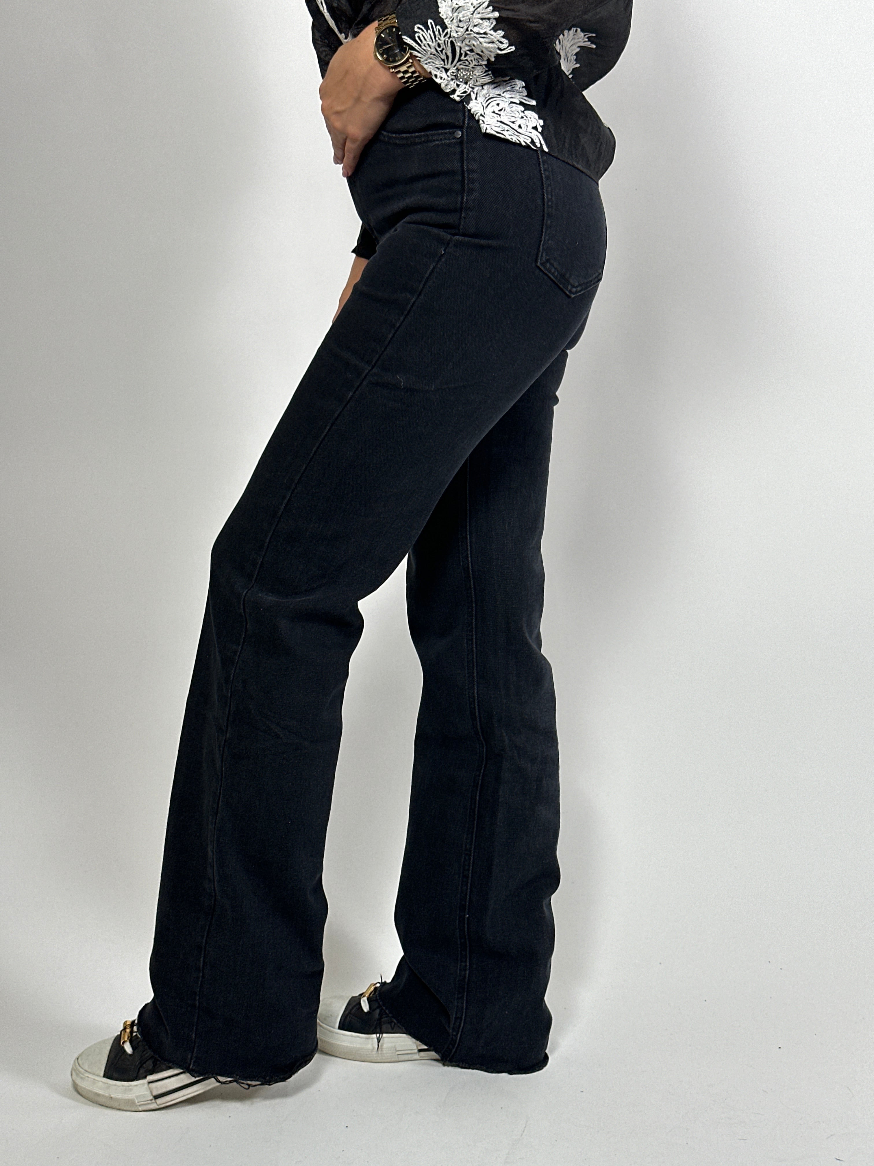 Jeans R 2690 Extra Long Zwart