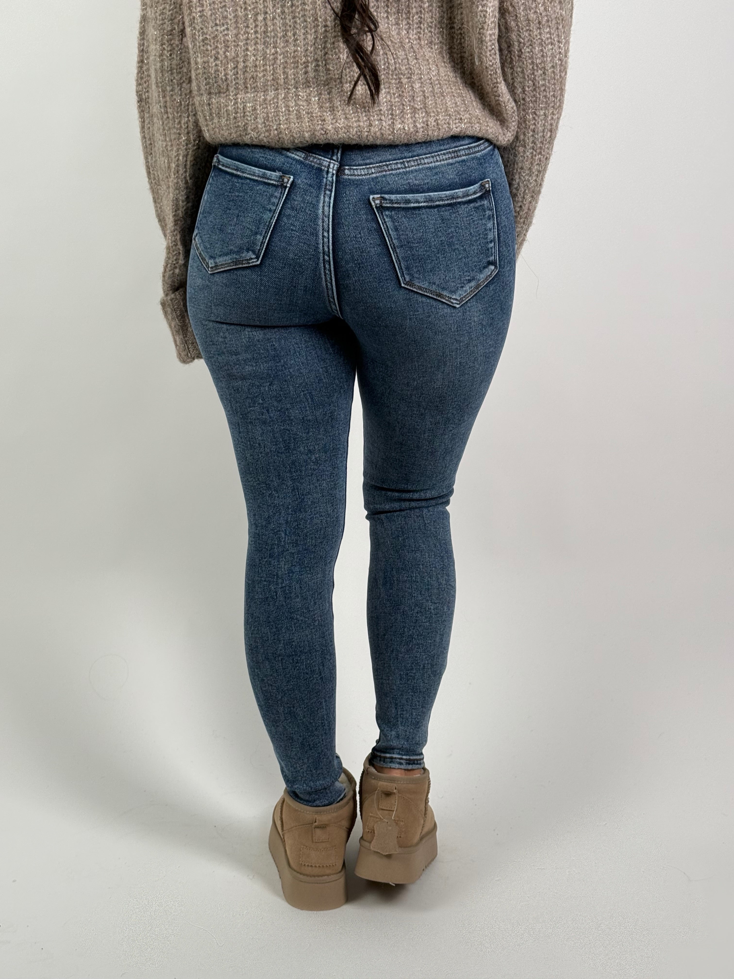 Jeans L 377-67-70 Skinny Blauw