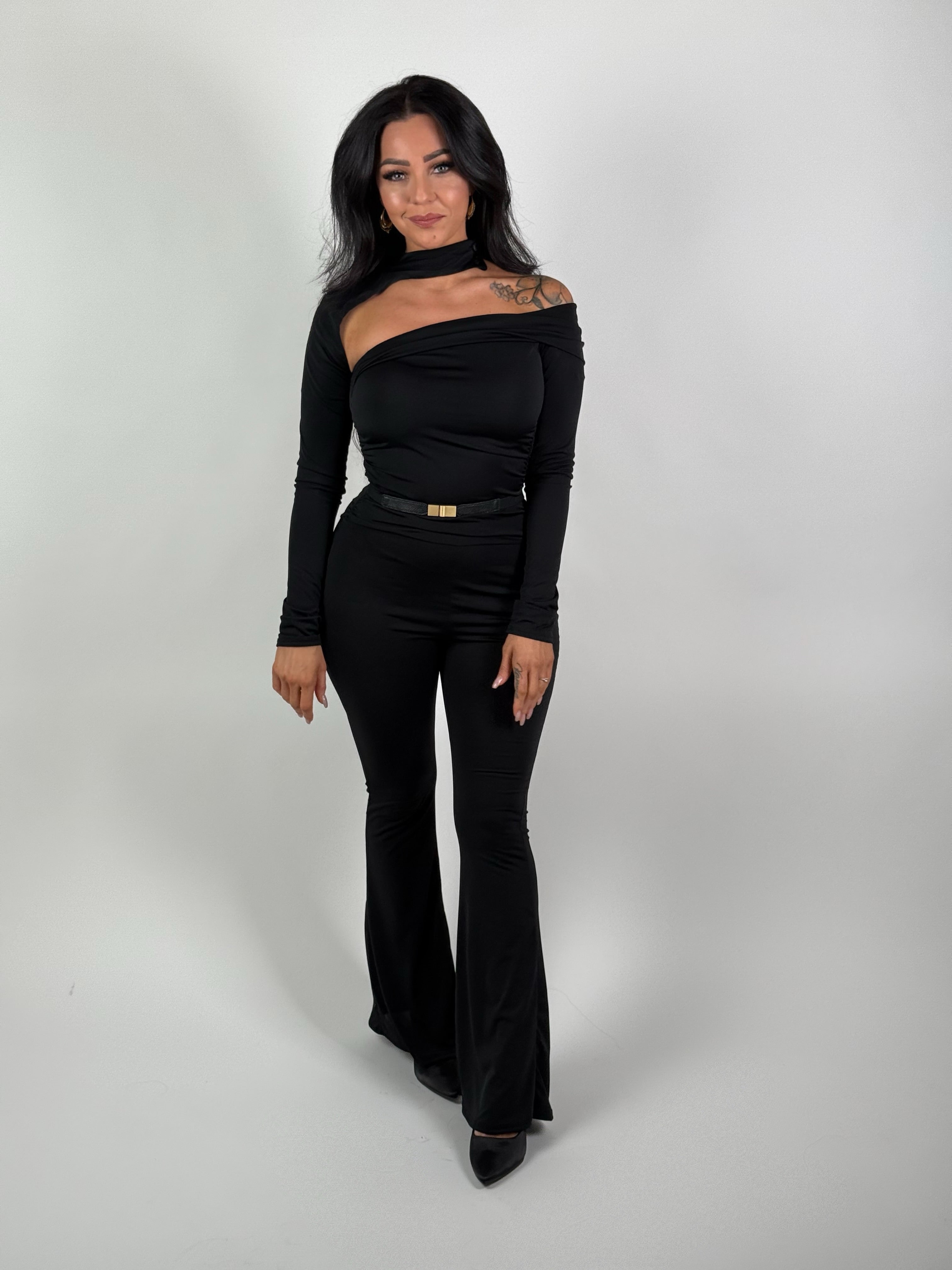 Jumpsuit Nela 942 Zwart