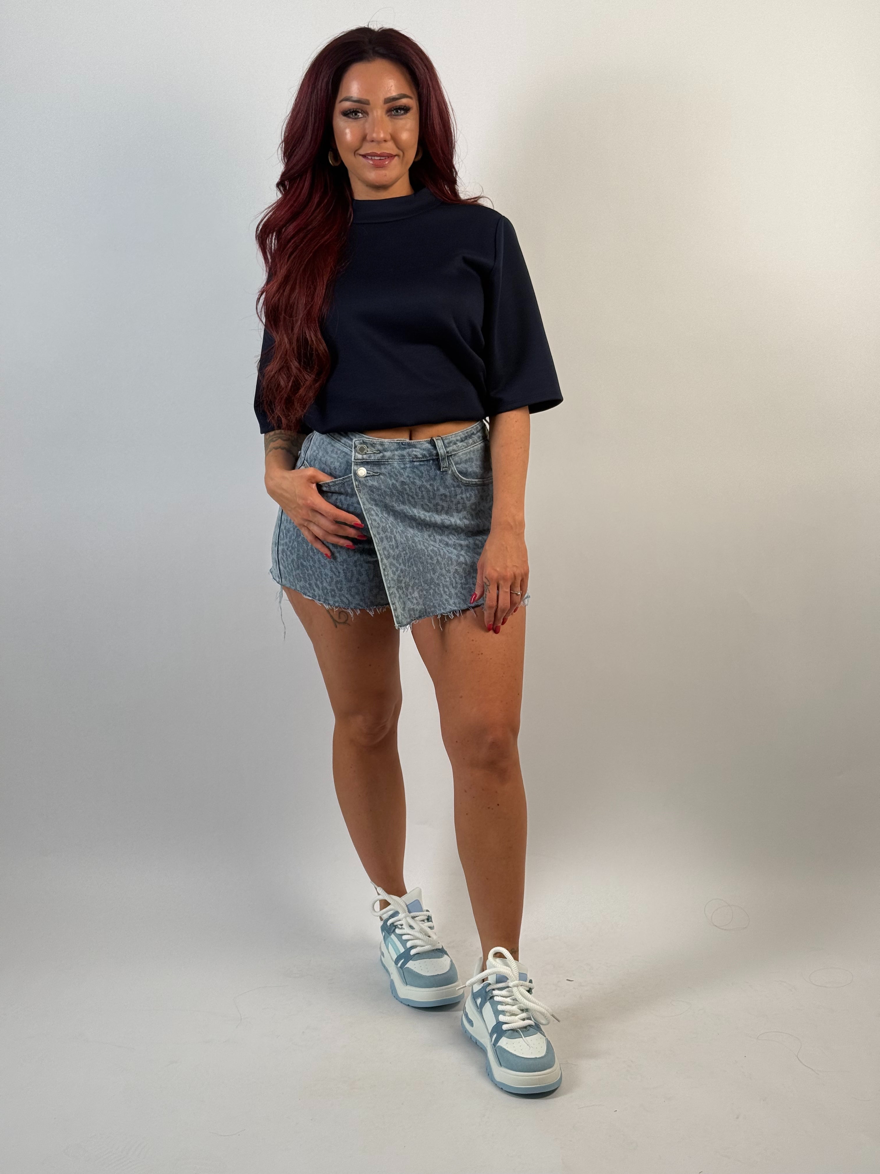 Skort L 8724 Leo Blauw