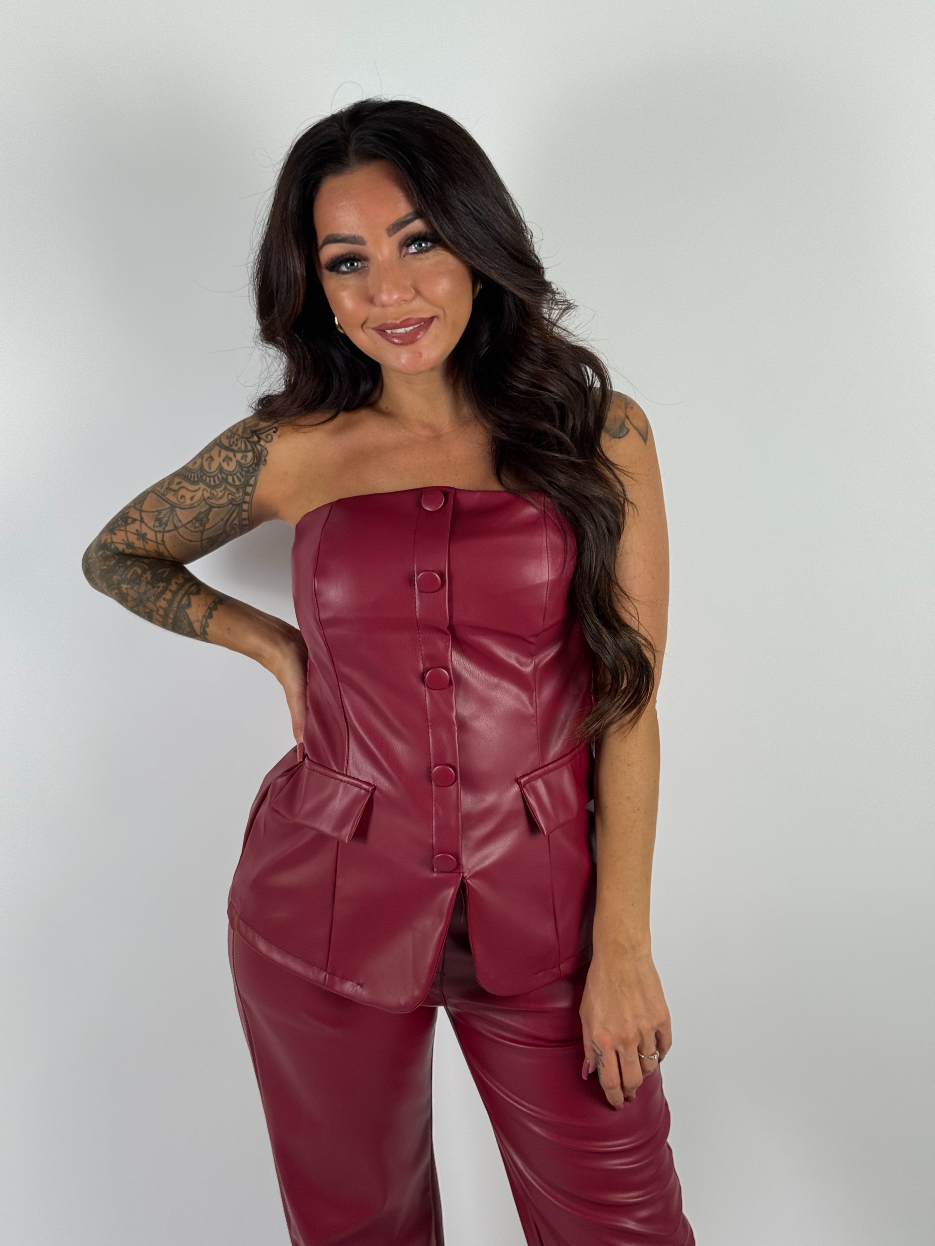 Set Leer 876 Fine Bordeaux