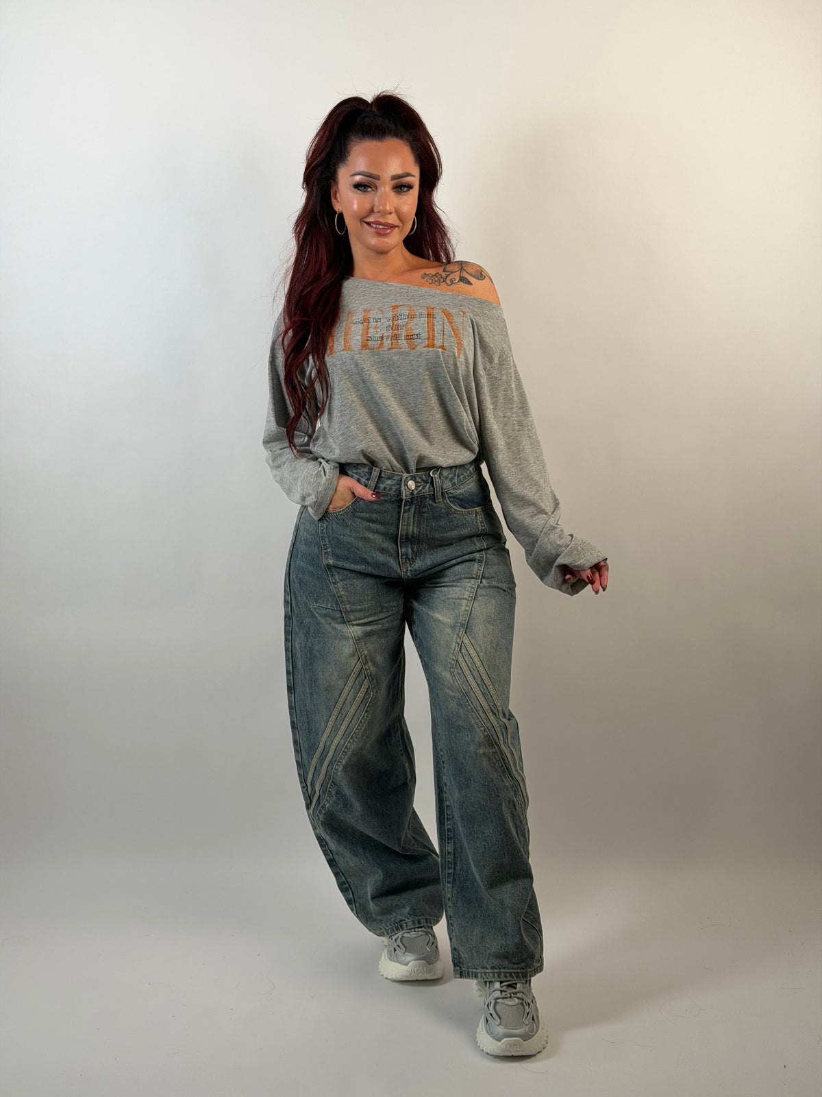 Top She 16177 Grijs