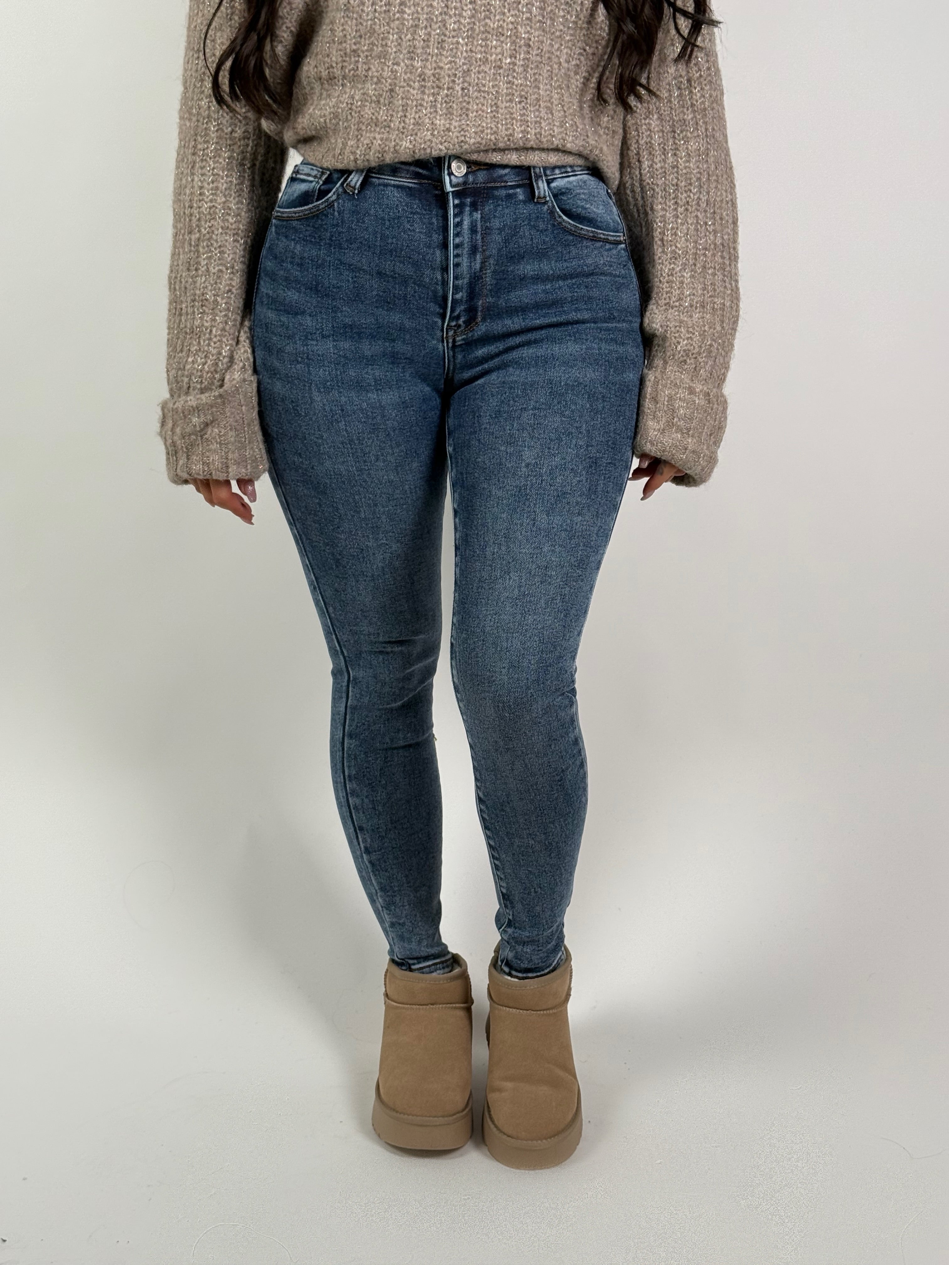 Jeans L 377-67-70 Skinny Blauw