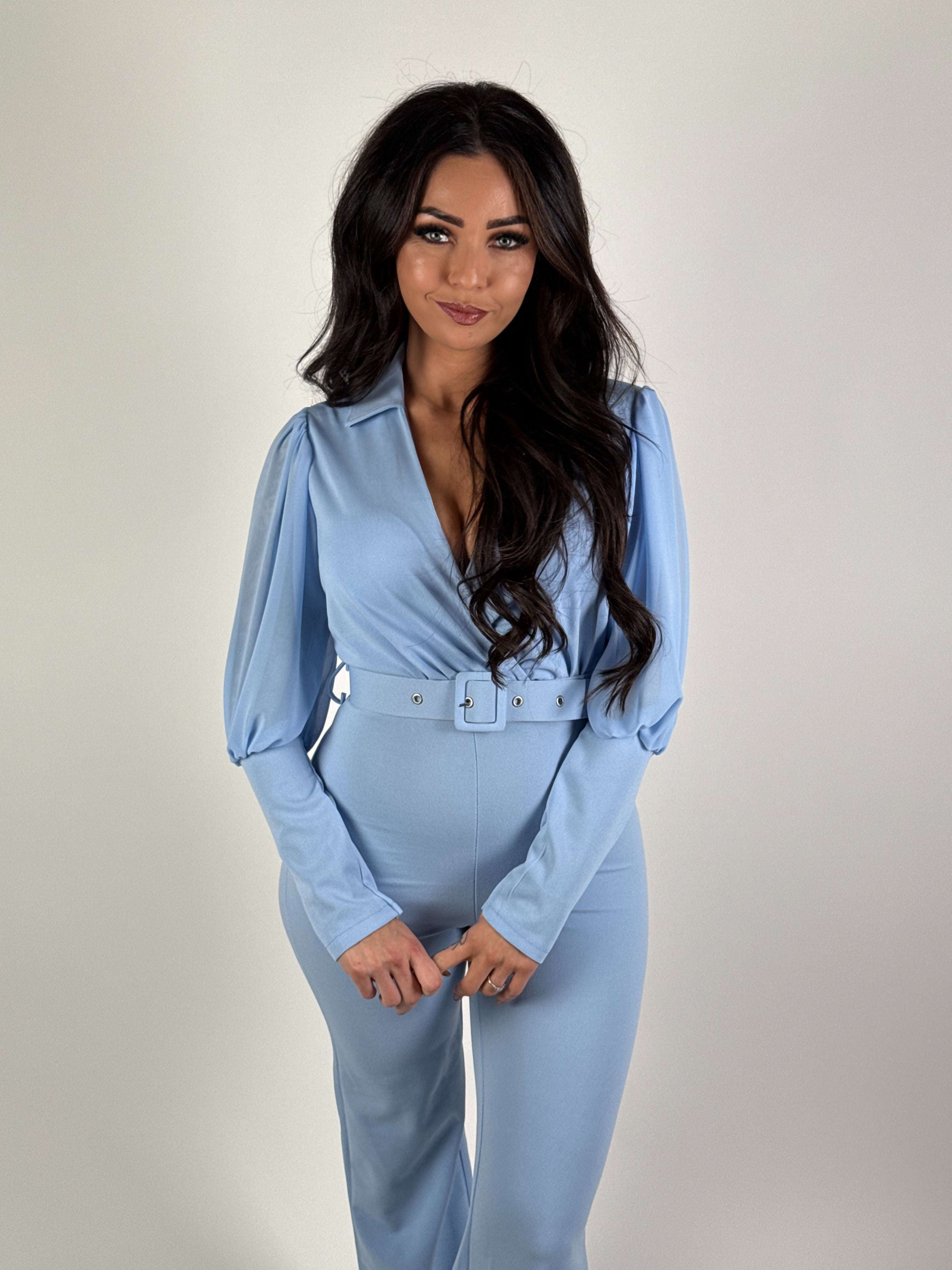 Jumpsuit Dana Blauw