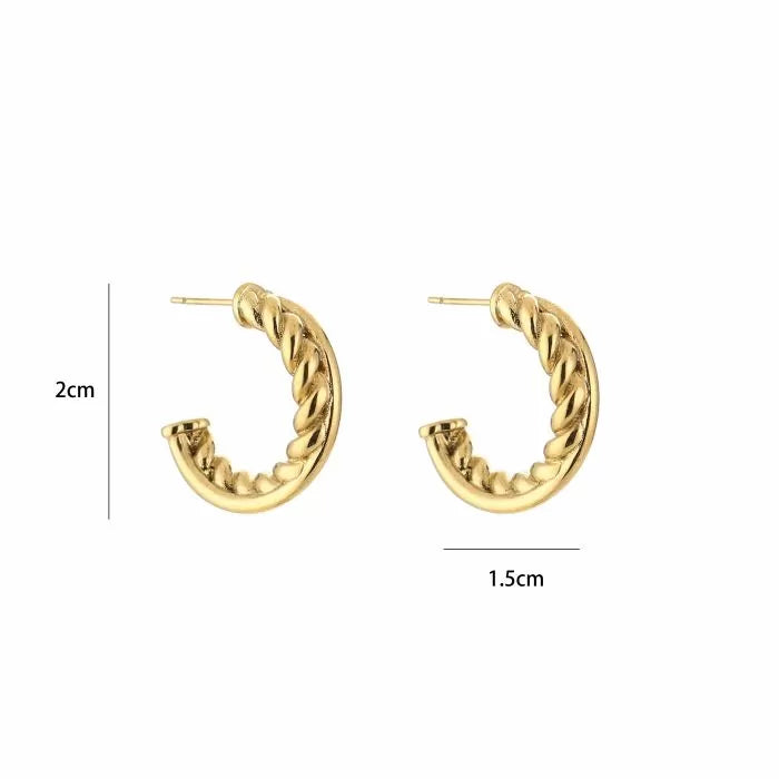 Oorbel 14482 Goud