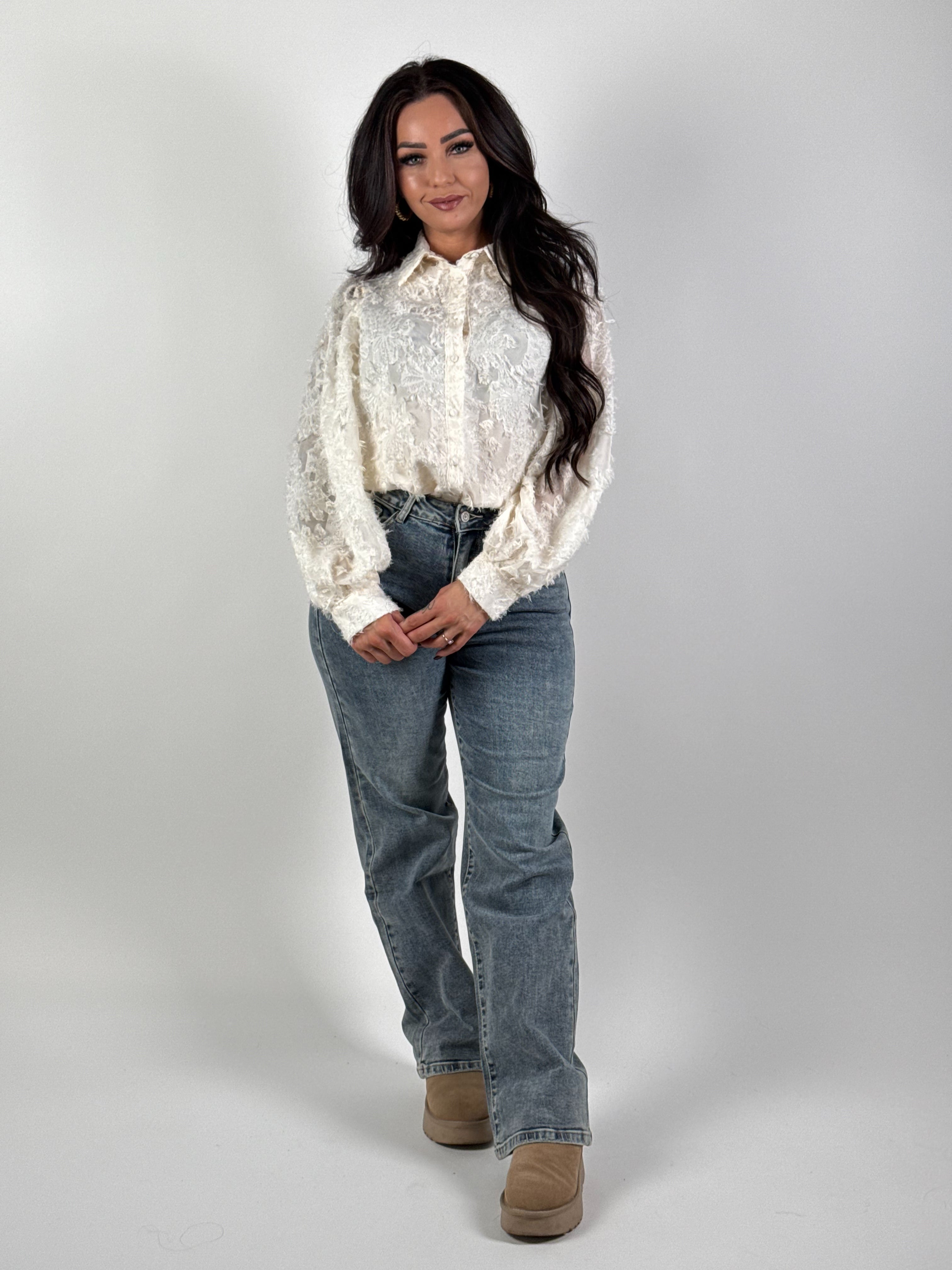 Jeans L 270-7-50 Straight Blauw