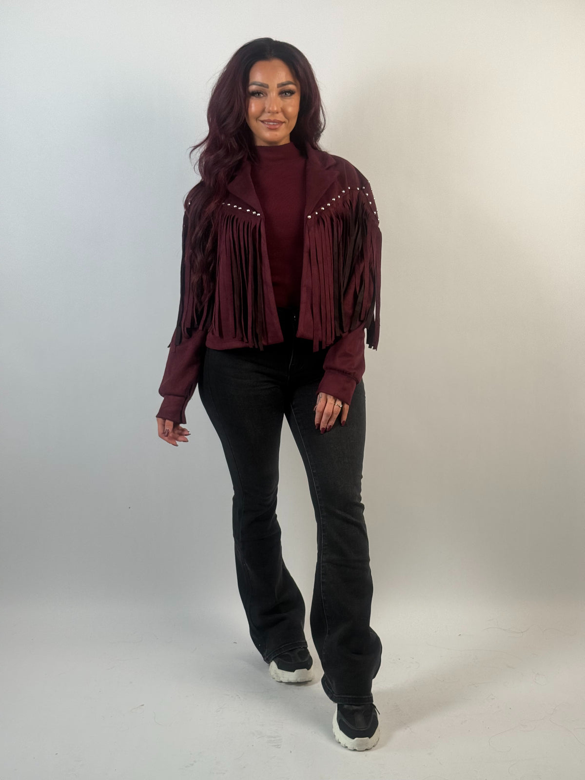 Jeans H 5373-5 Flared Zwart