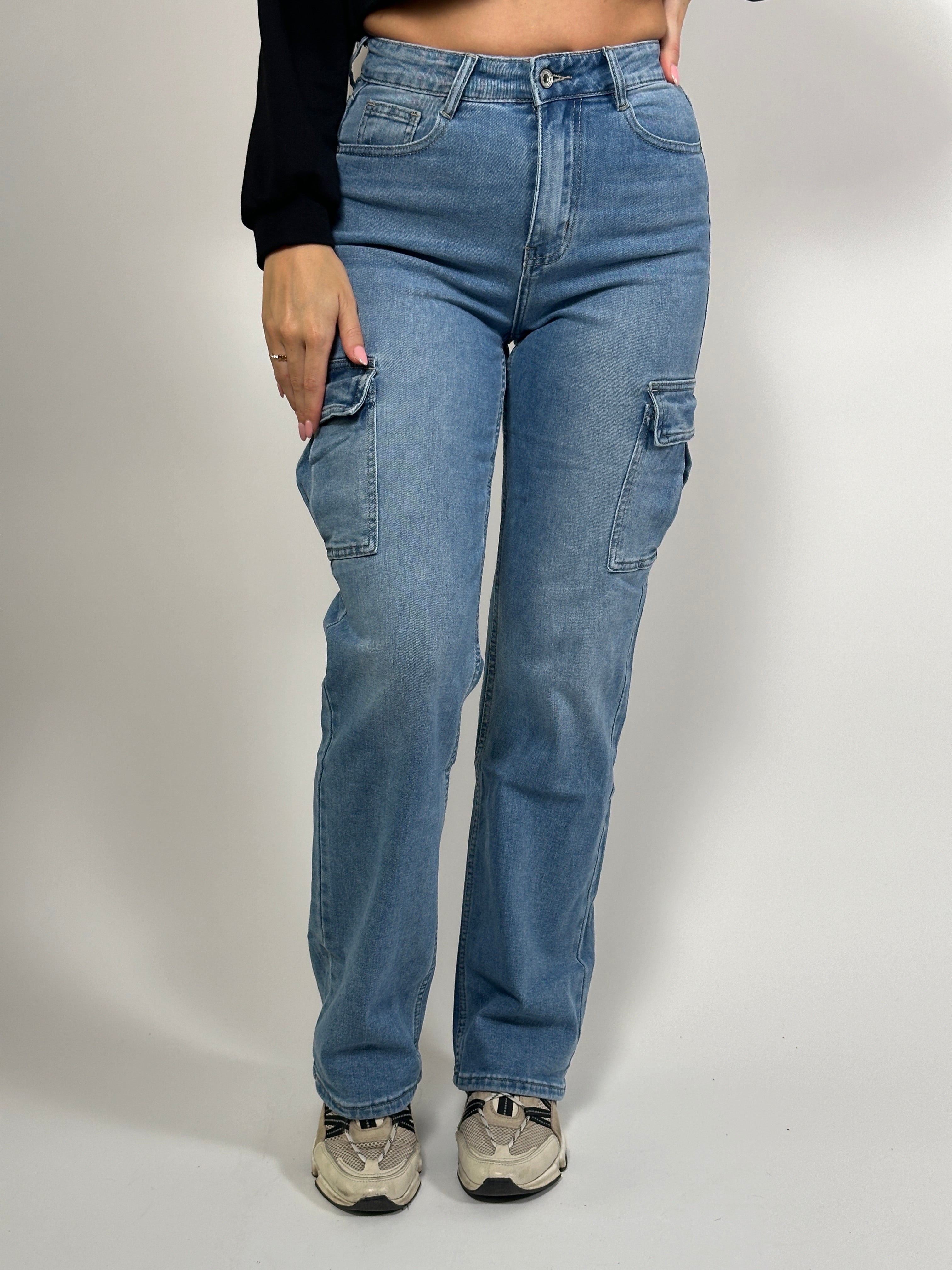 Jeans H 6330-2 Cargo Blue