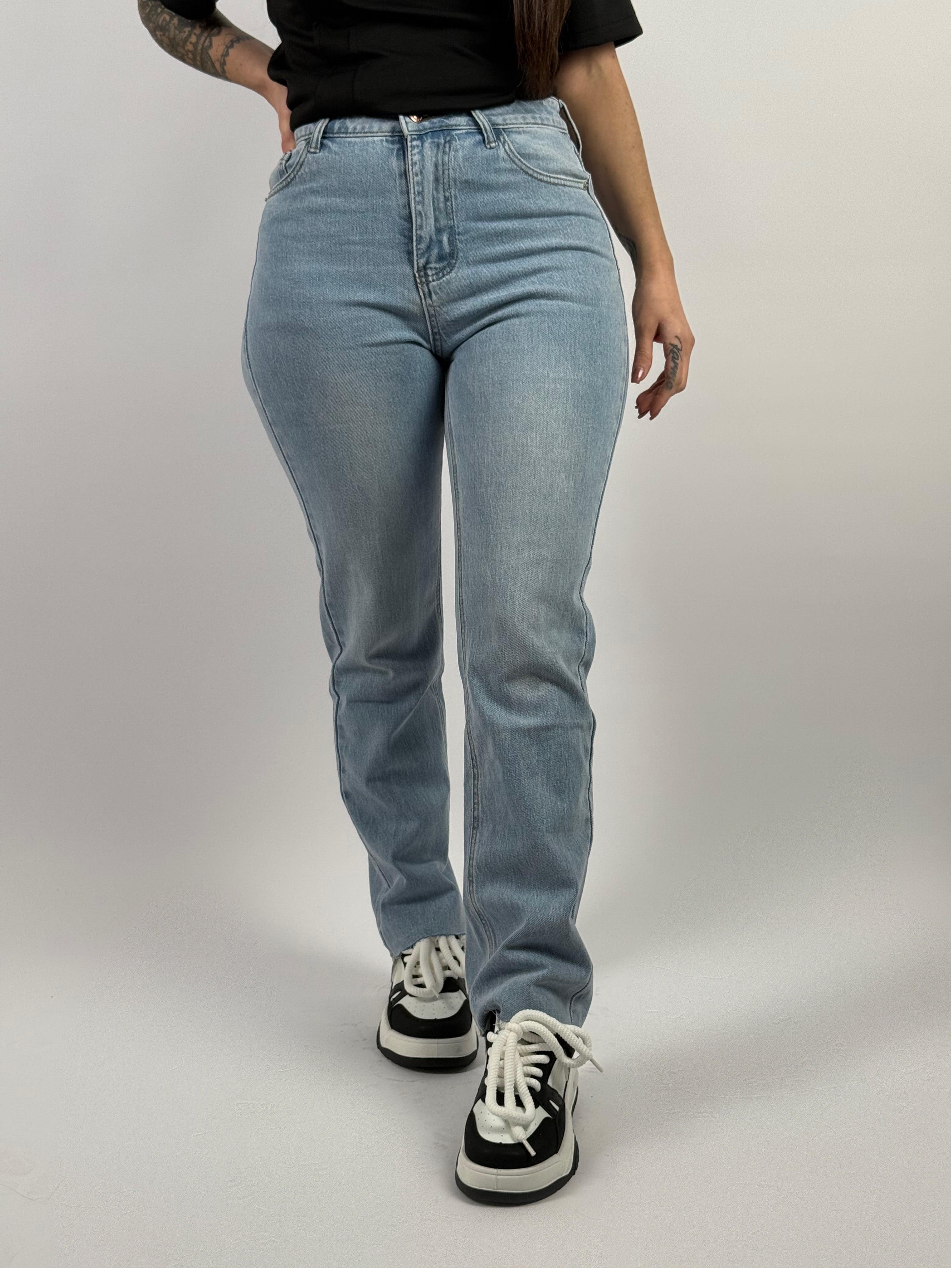 Jeans F 2329 Straight Blauw
