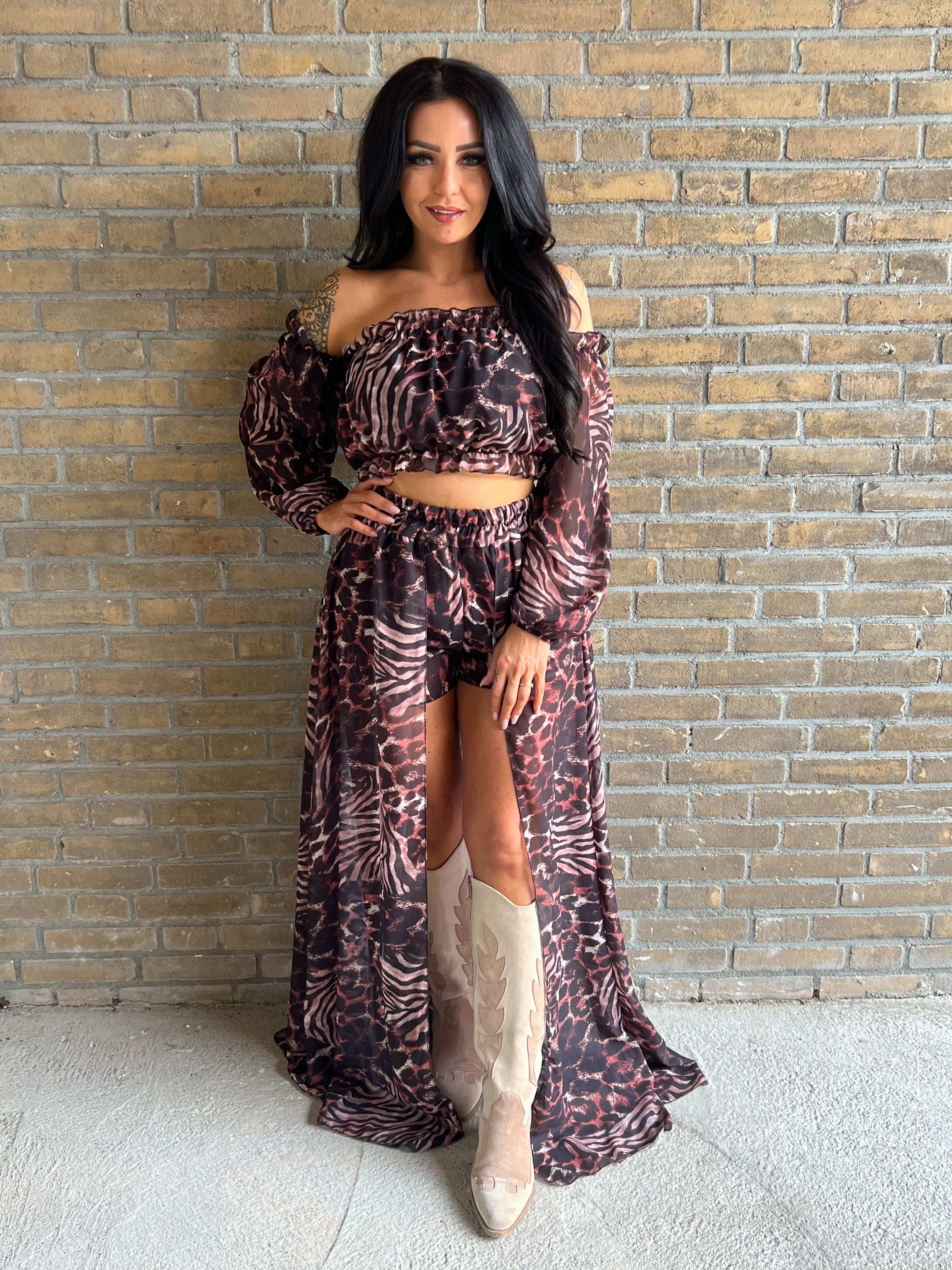 Skirt Leo Brown