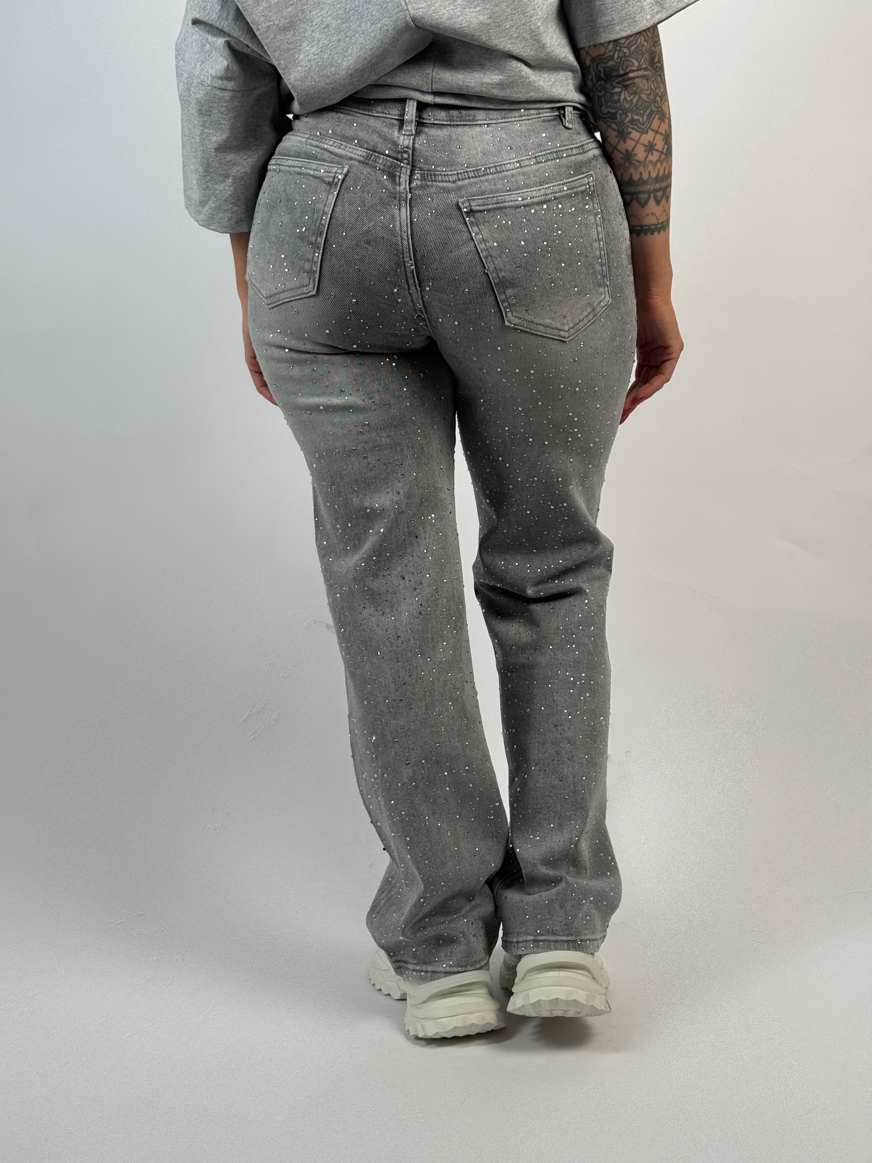 Jeans L 887-6 Wide Grijs