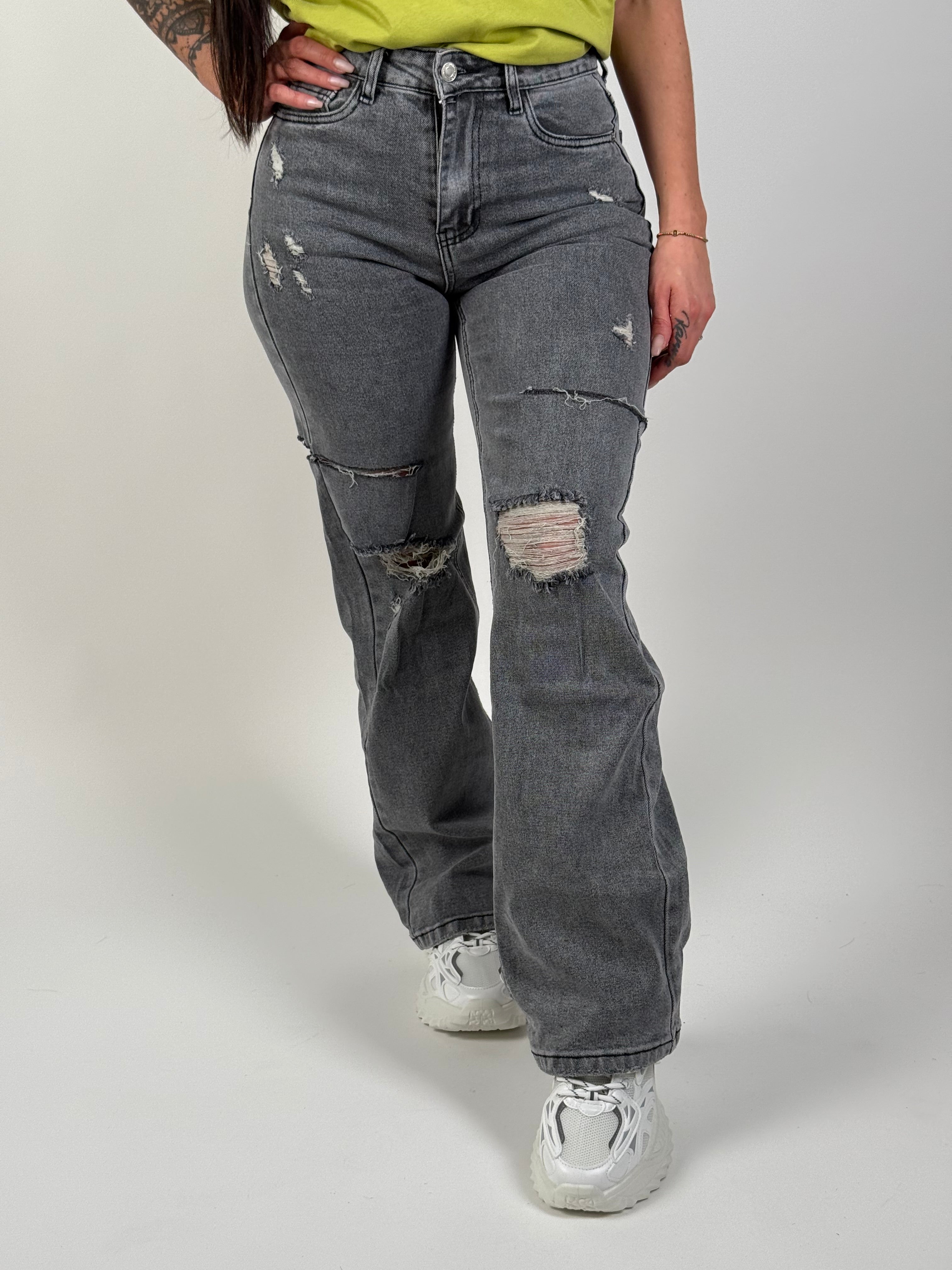 Jeans k 961 Wide Leg Grijs