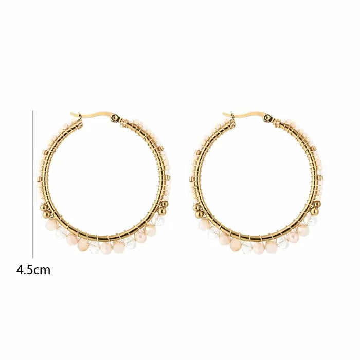 Oorbel 17014 Ring Goud