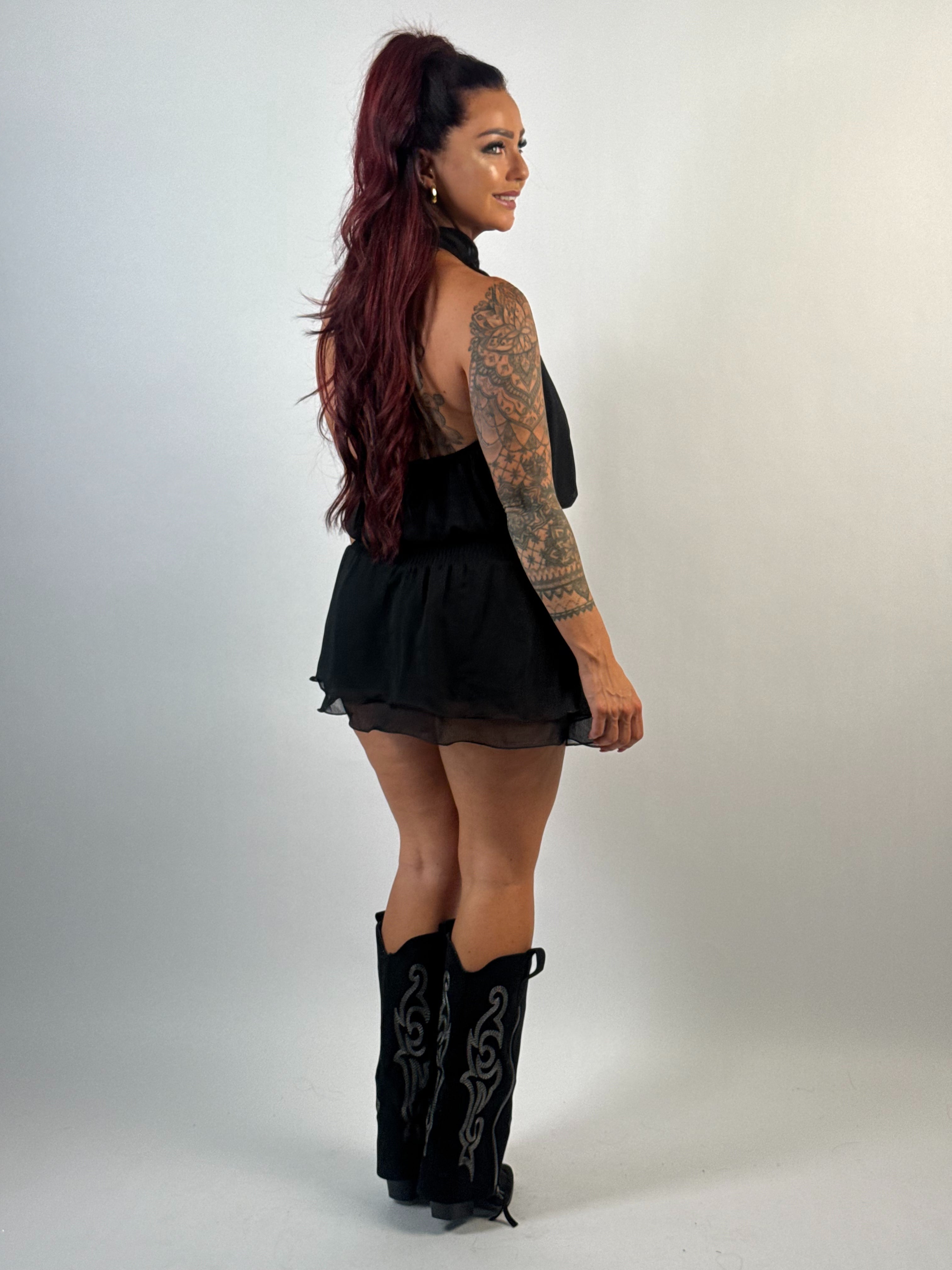 Playsuit Bella 1527 Zwart