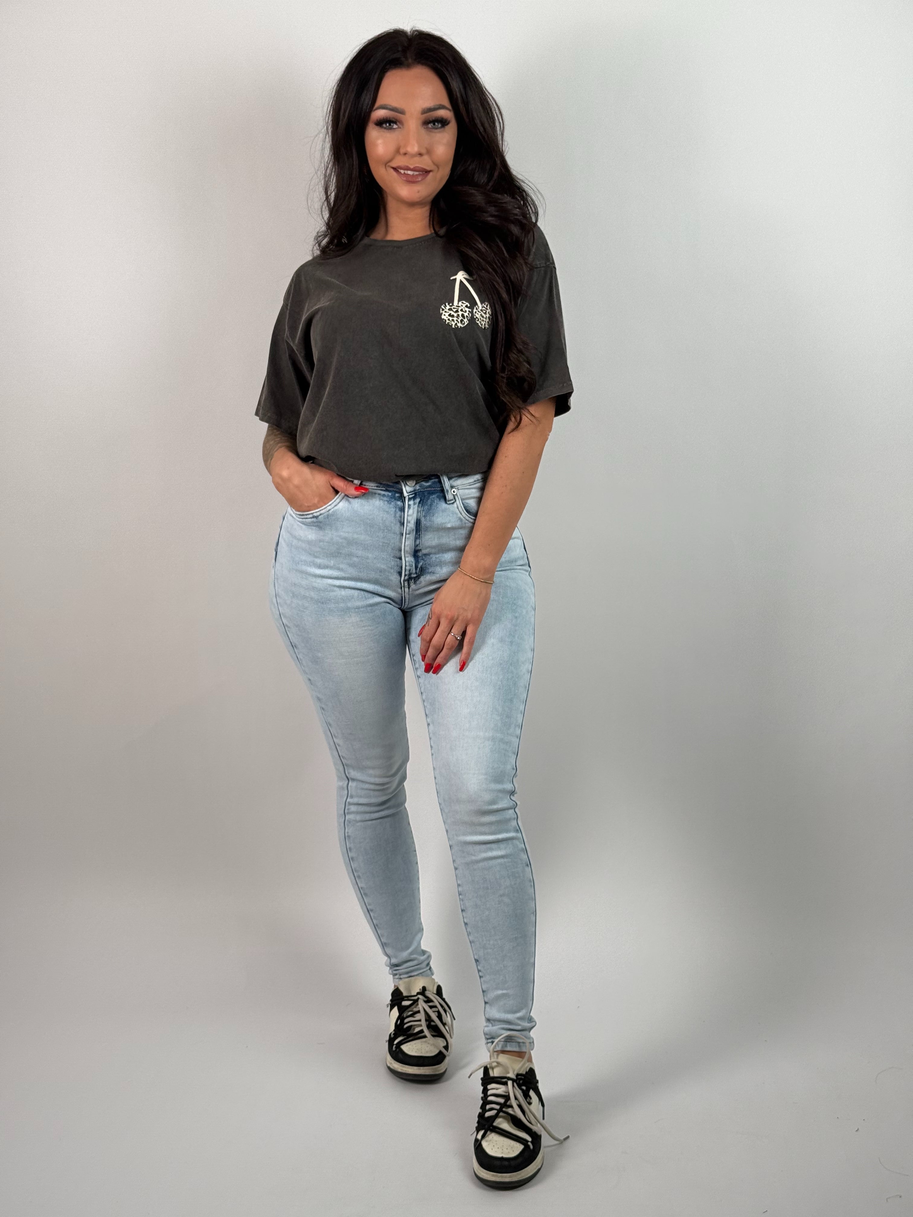 Jeans V 7944 Skinny Blauw