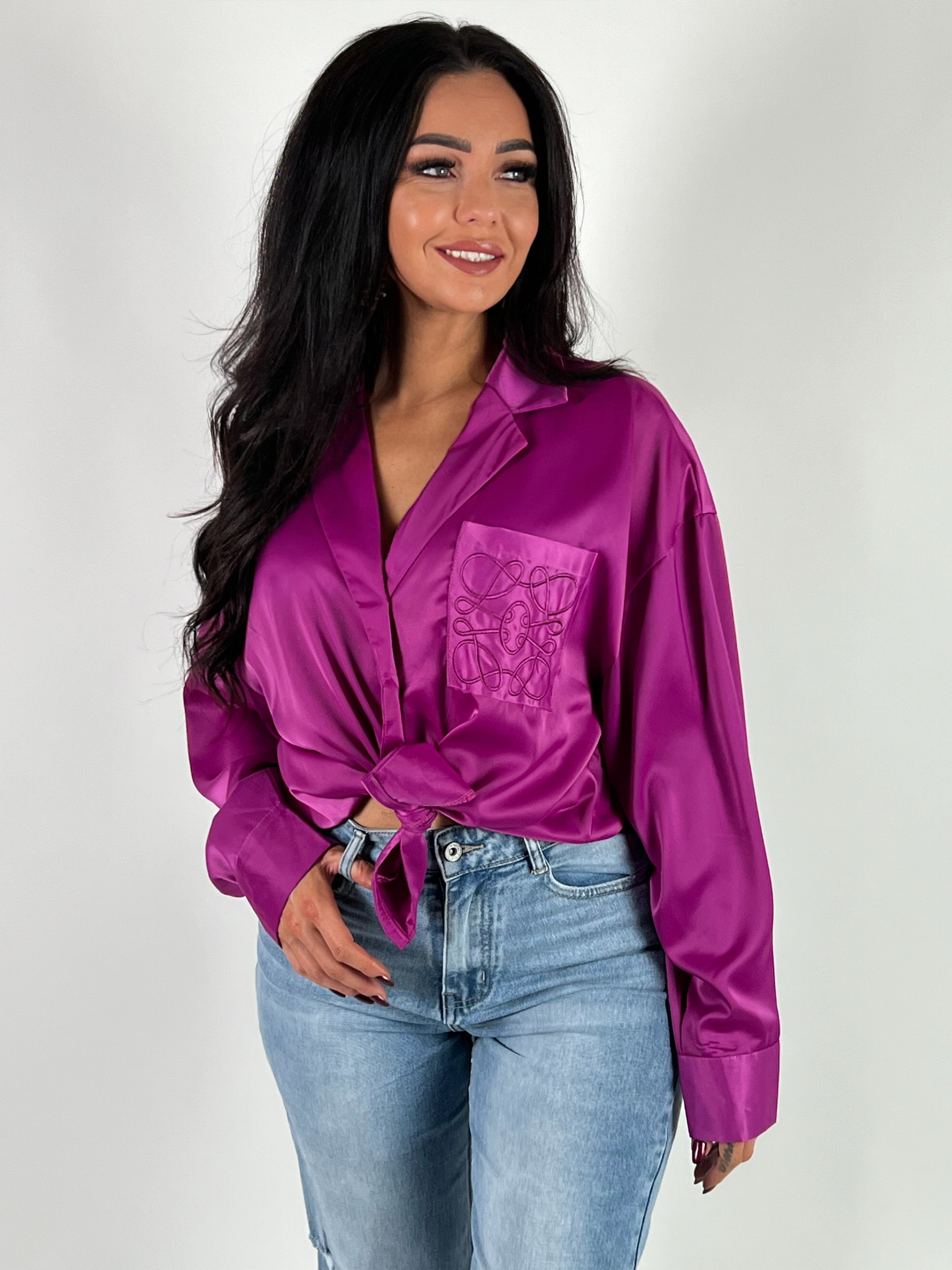 Blouse KL 035 Fuchia