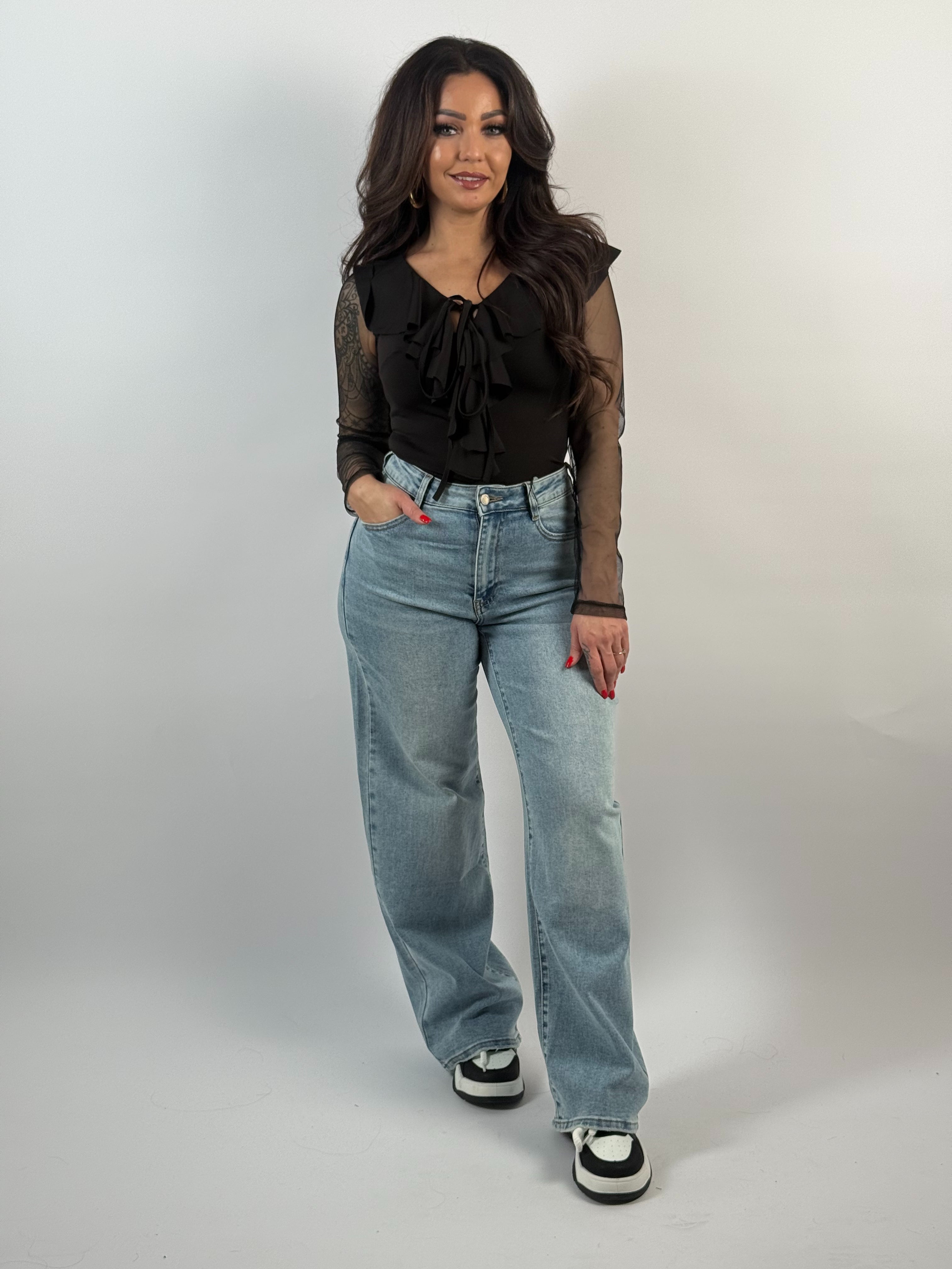 Top Luza 592 Zwart
