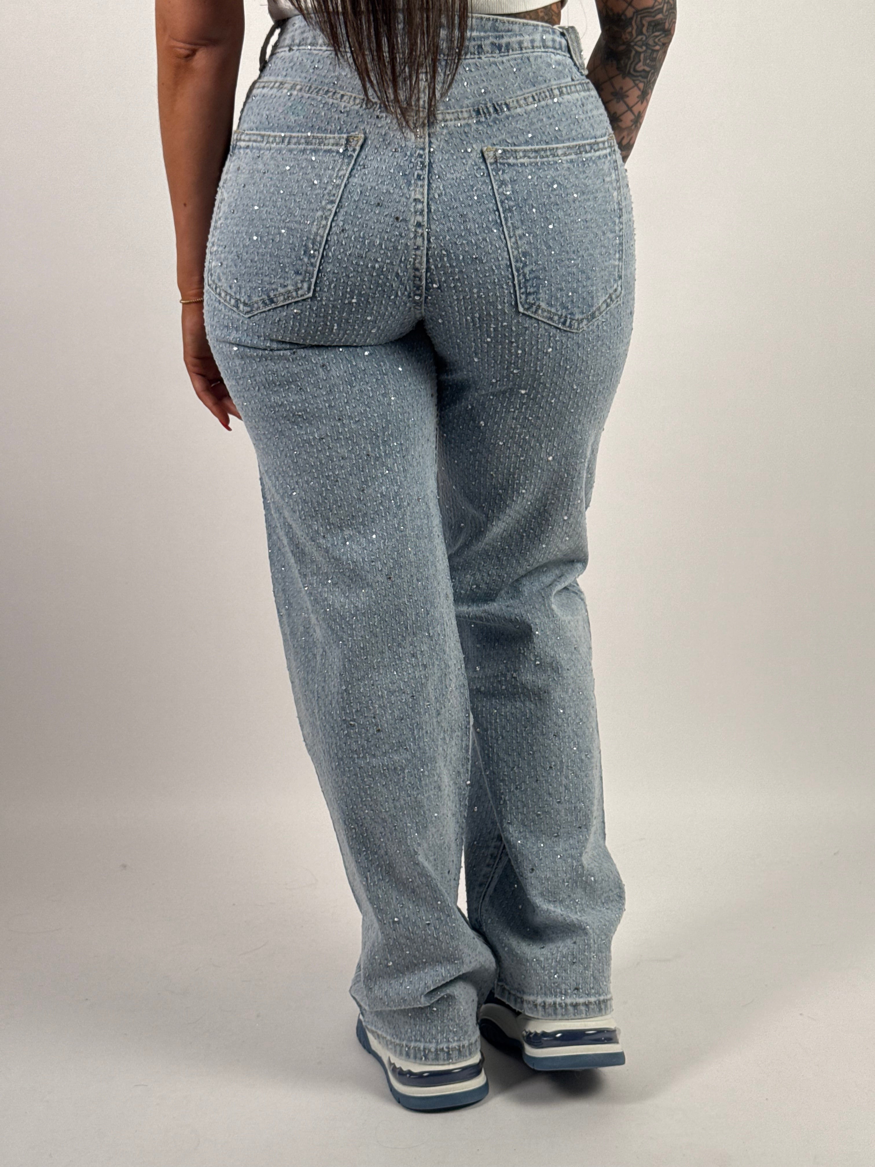 Jeans M 713 Straight Blauw