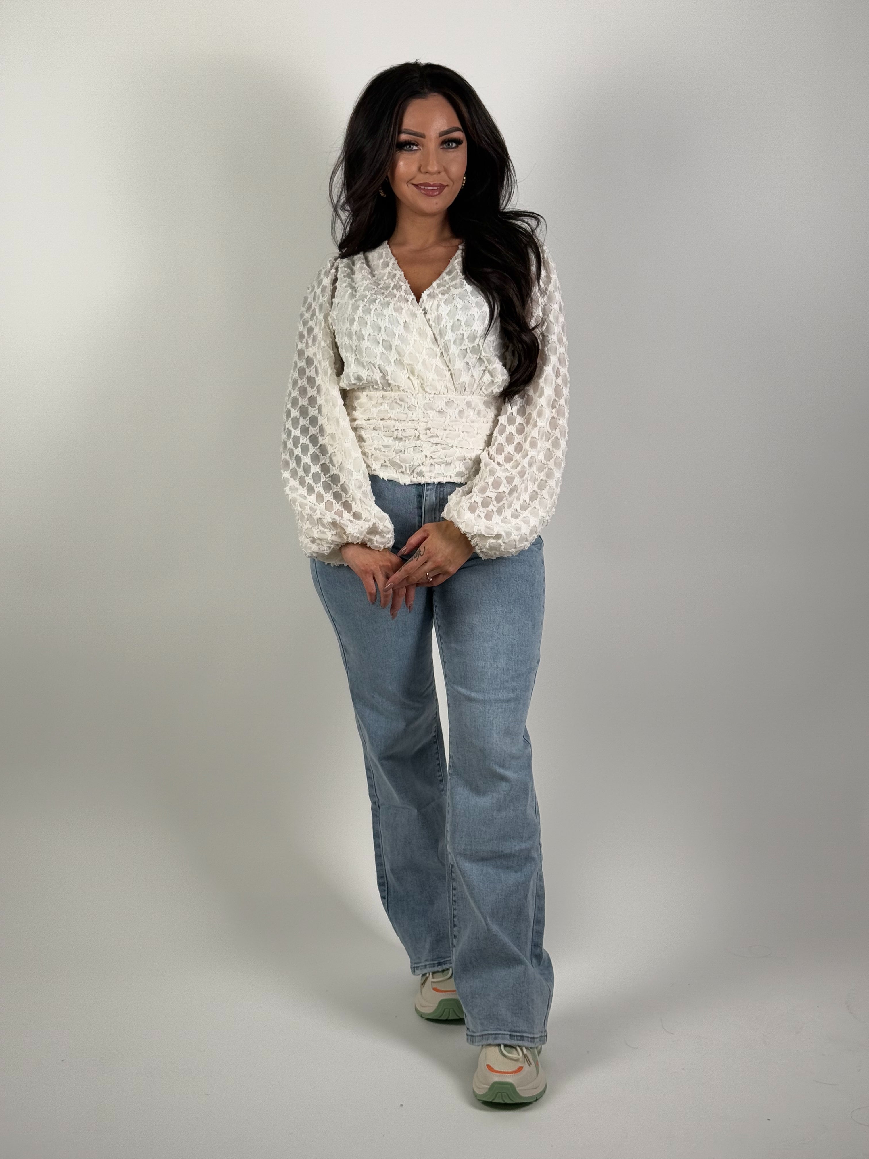 Jeans H 855 Wide Leg Blauw