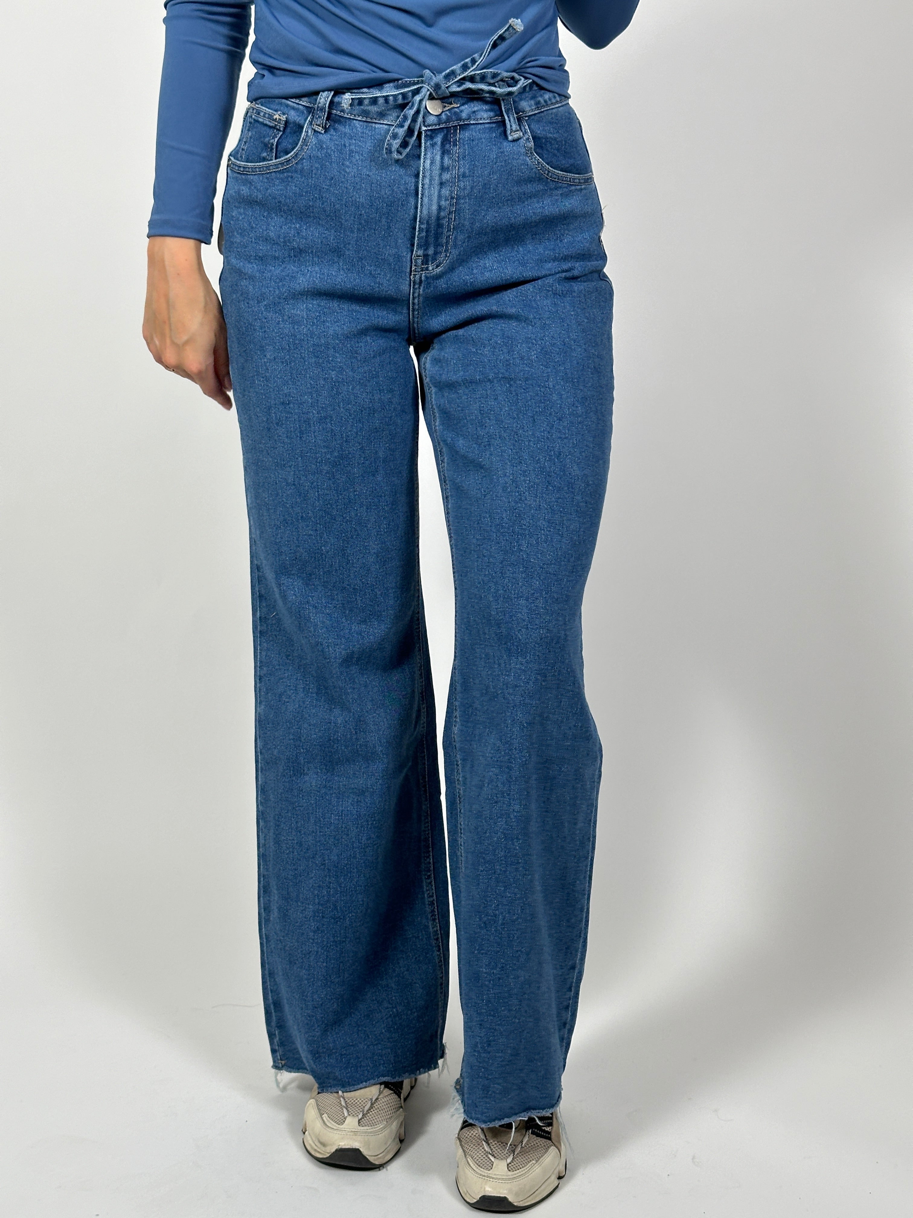 Jeans R Wide Leg 2670 Blauw