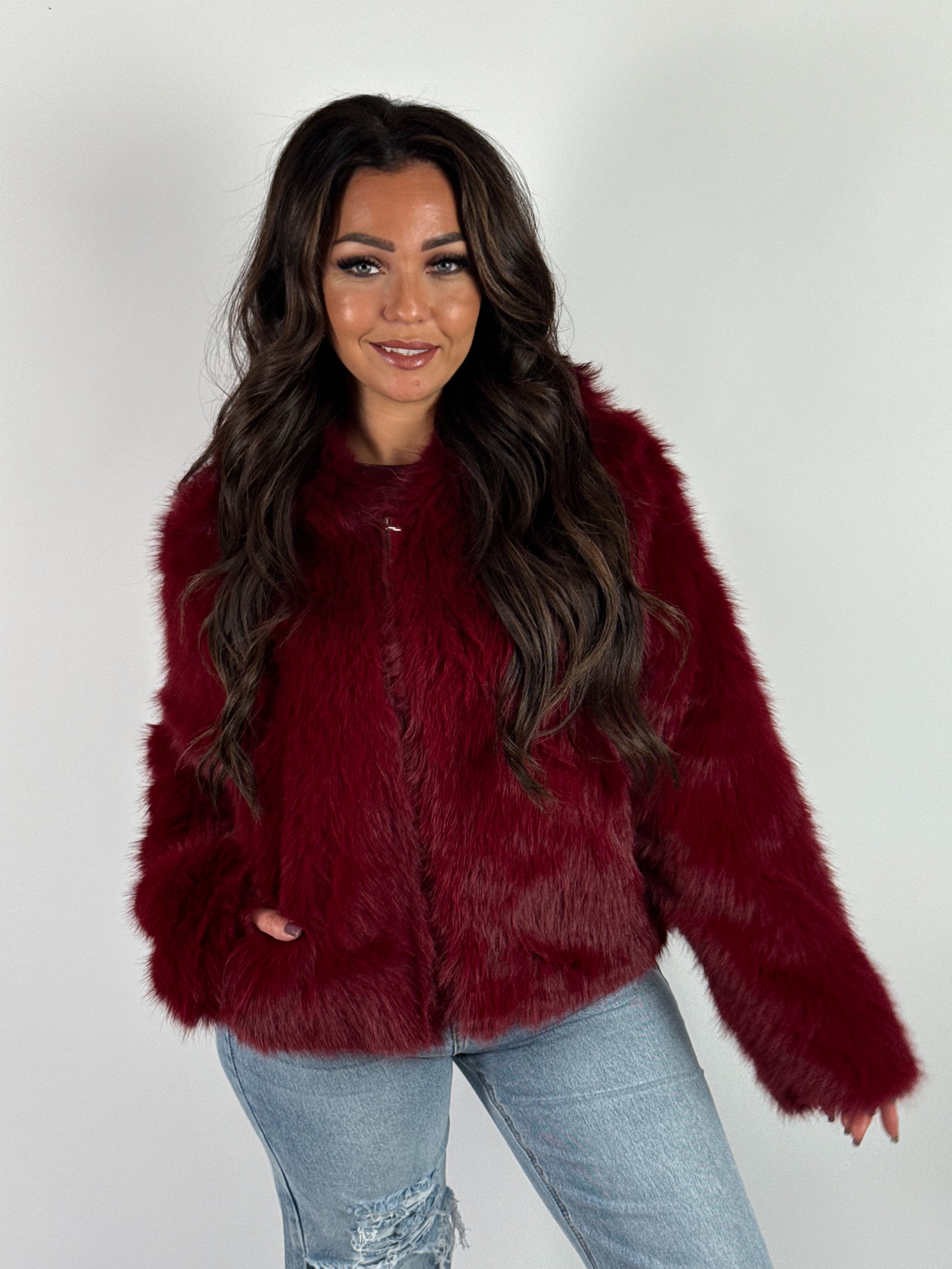 Jack Fluffy Mavi Bordeaux