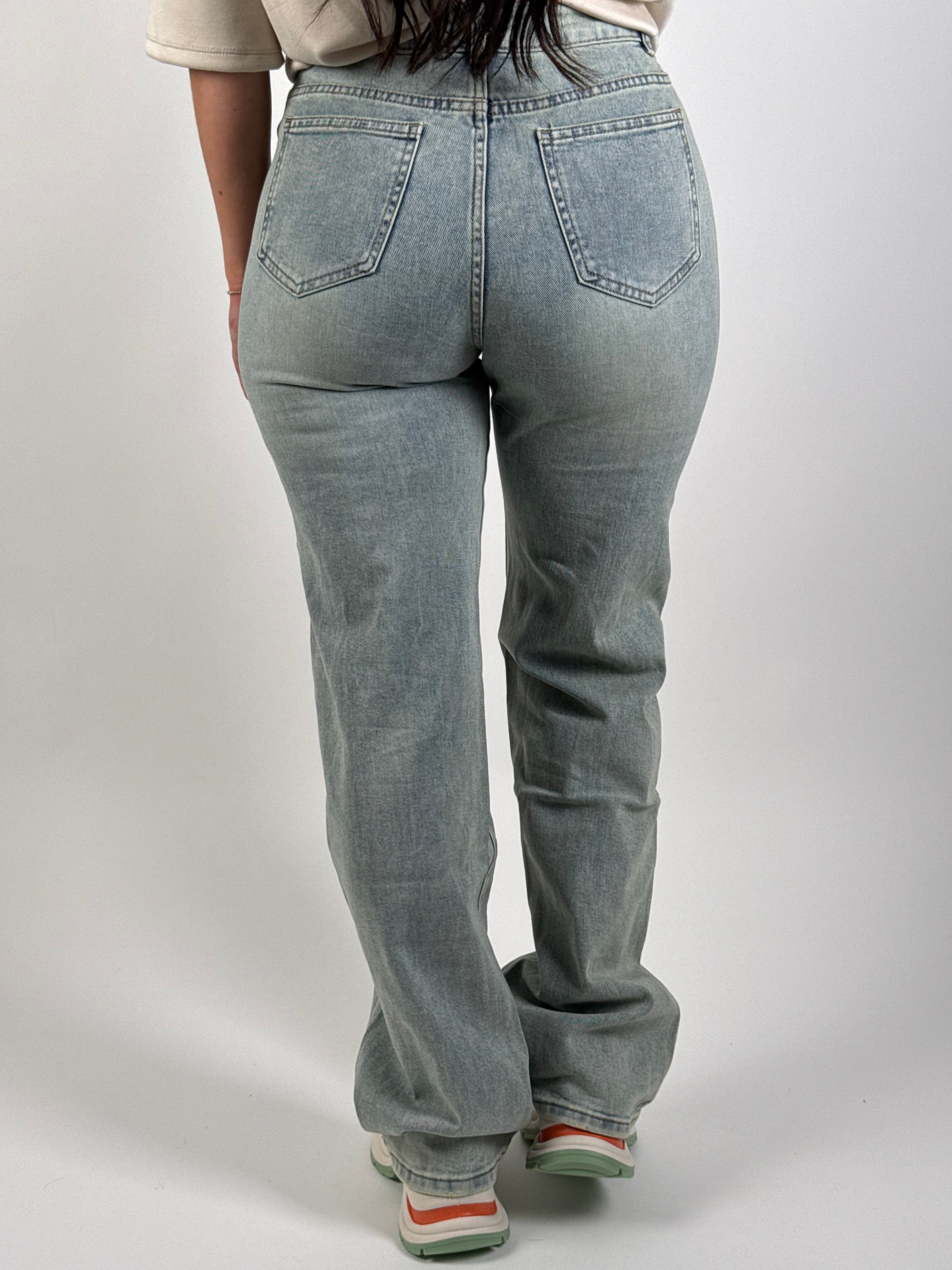 Jeans H 692-2 Wide Leg Blauw