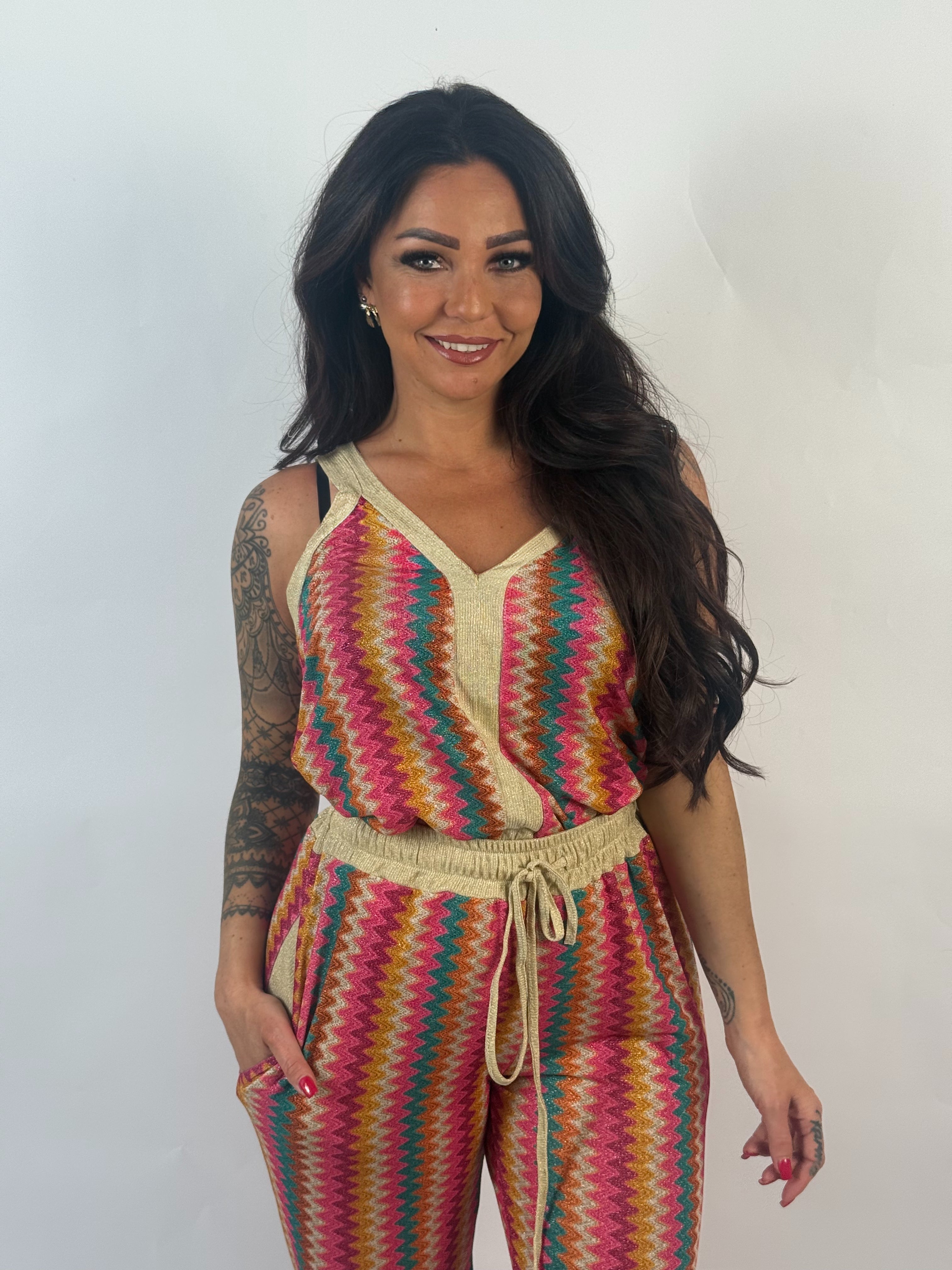 Set Hanna 493 Roze