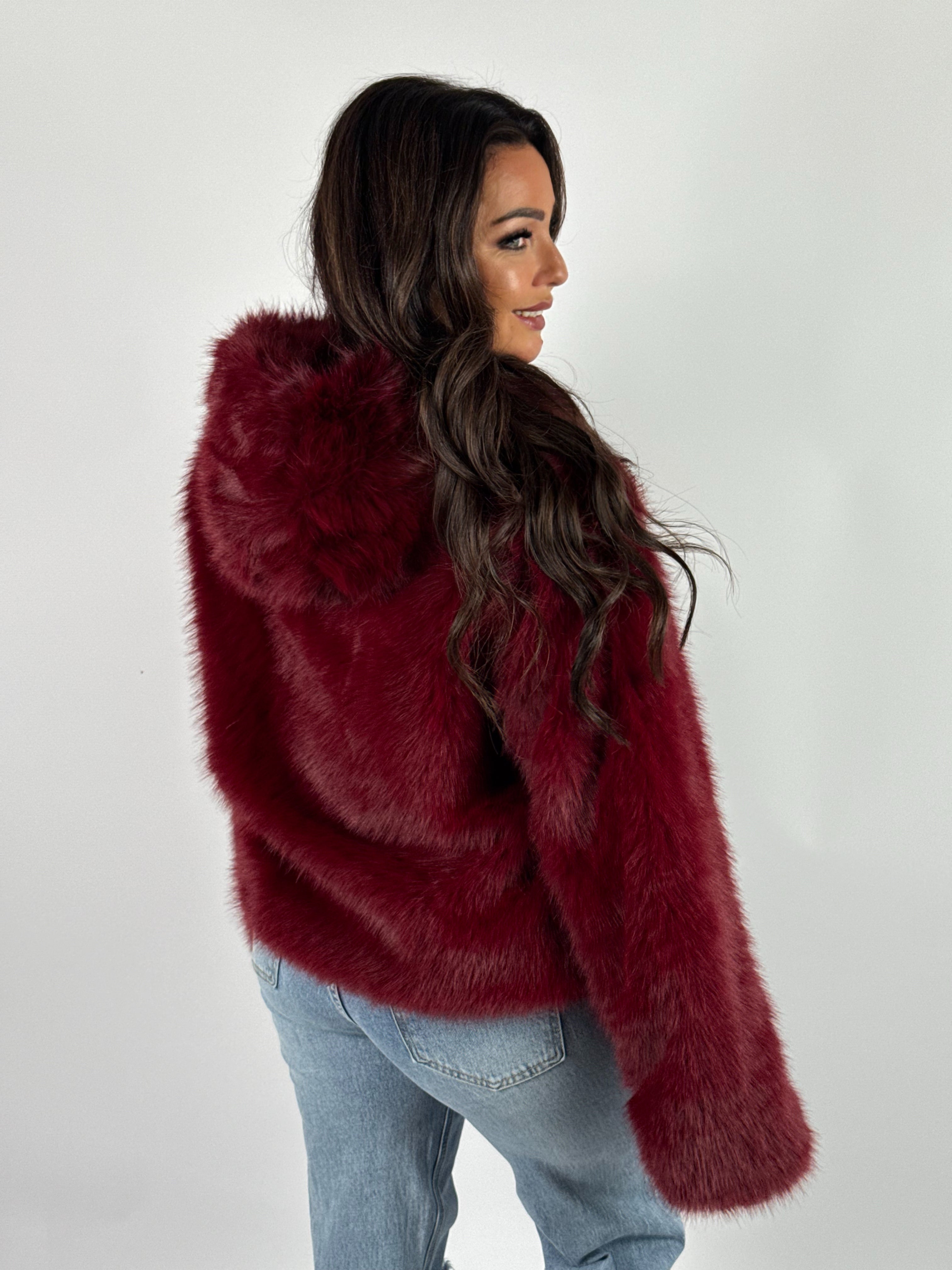 Jack Fluffy Mavi Bordeaux