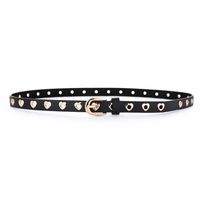 Belt Heart Zwart