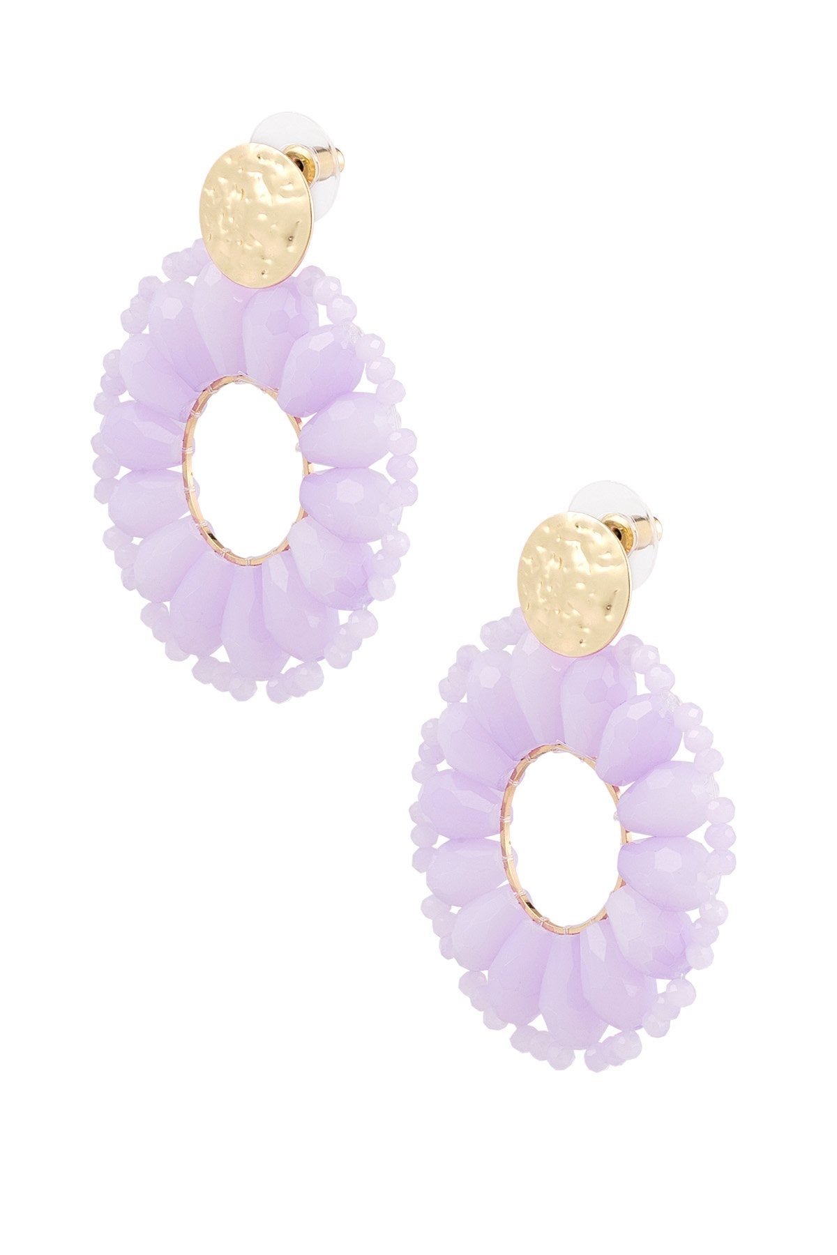 Oorbel 16196 Lila