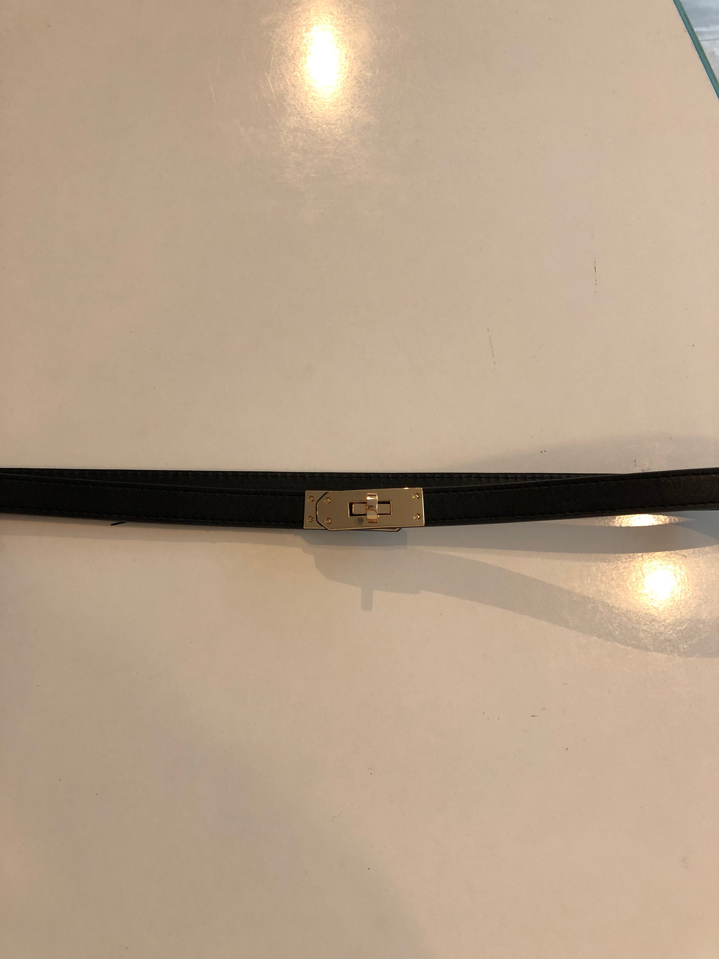 Belt 6705 Black/Gold