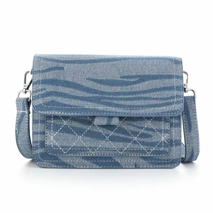 Tas Zebra Jeans Blauw