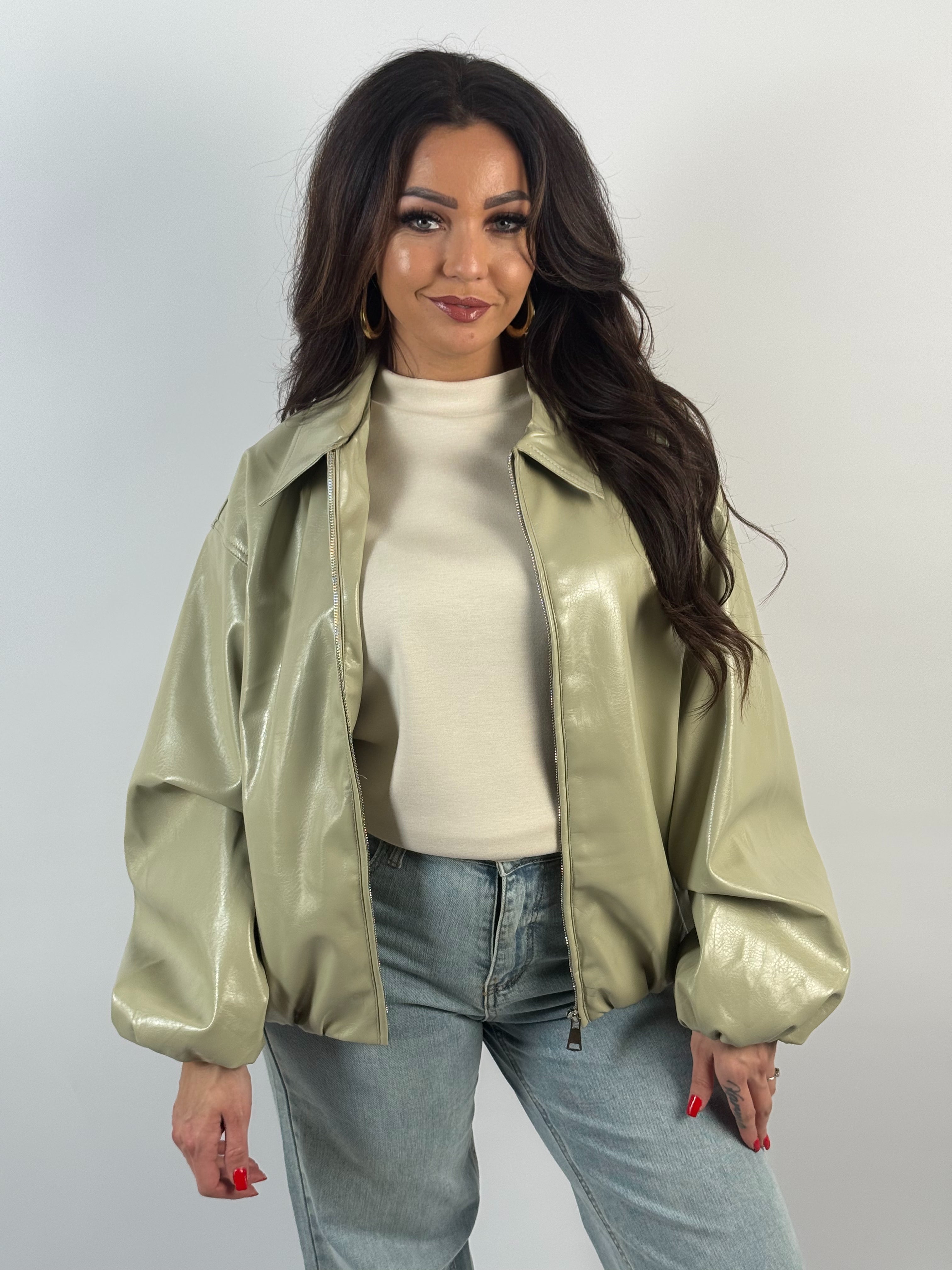 Jack Lak Look Oversized Groen