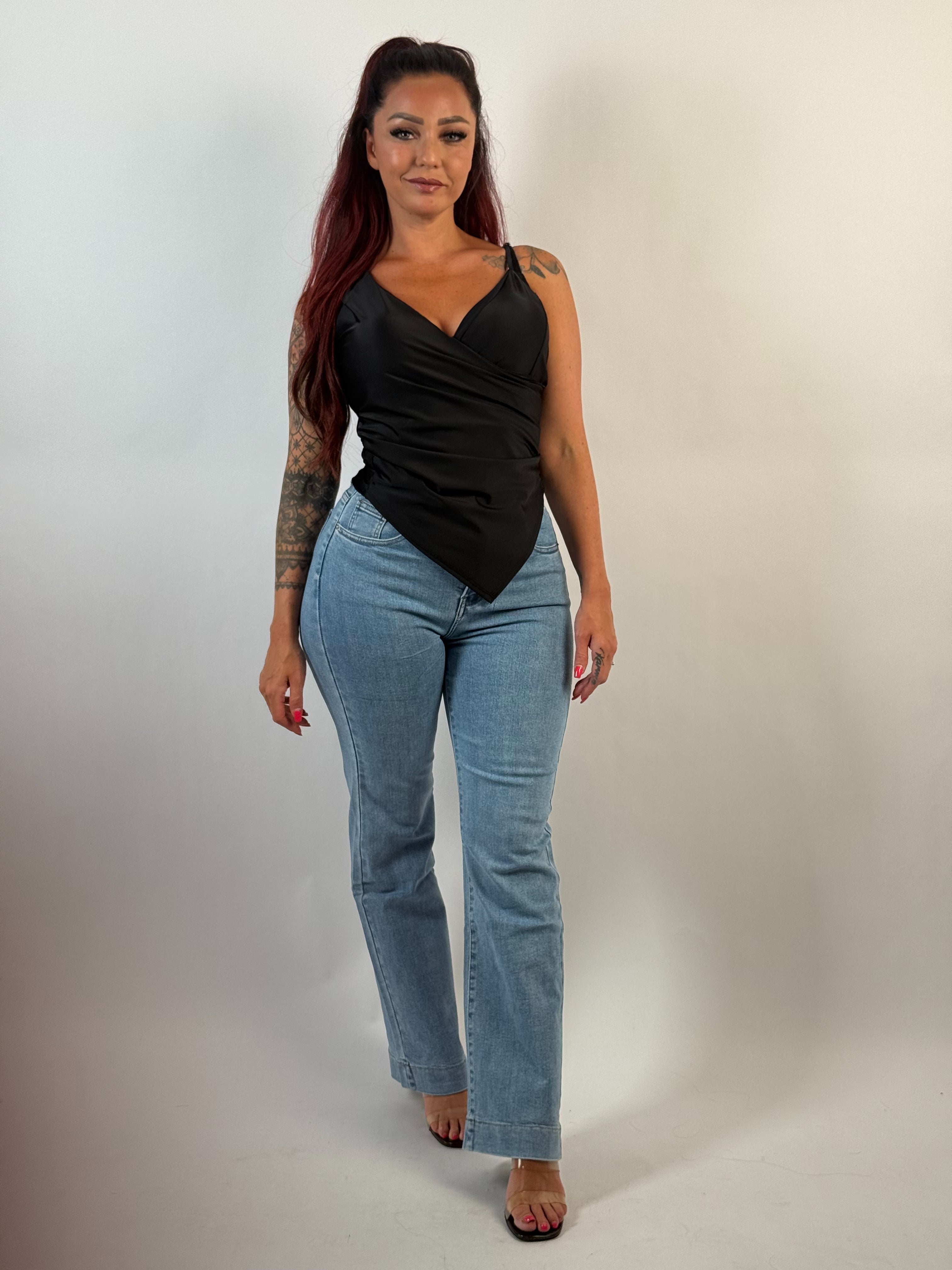 Top Katy 619 Zwart