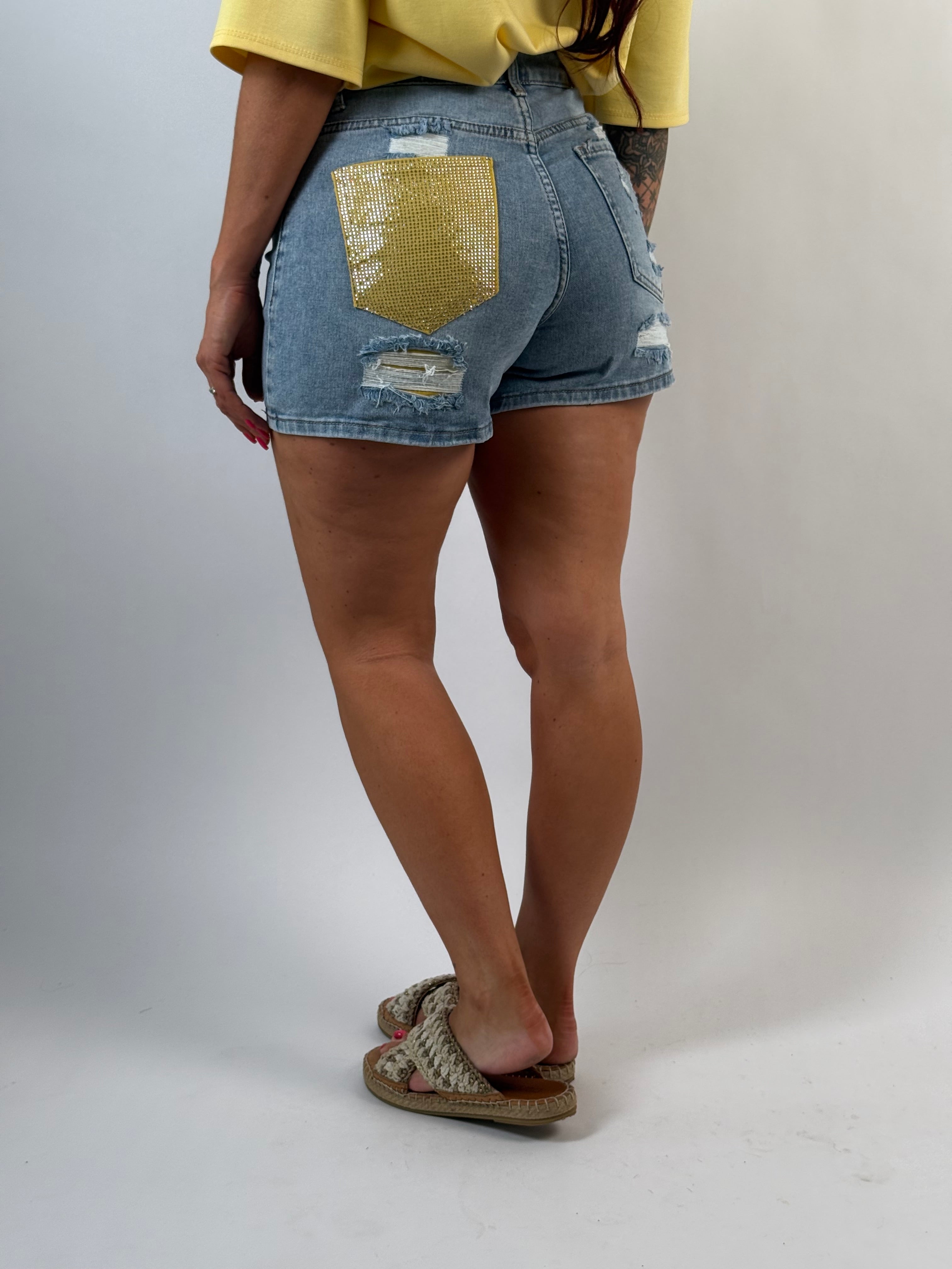 Jeans Short B 298Y Zak Blauw