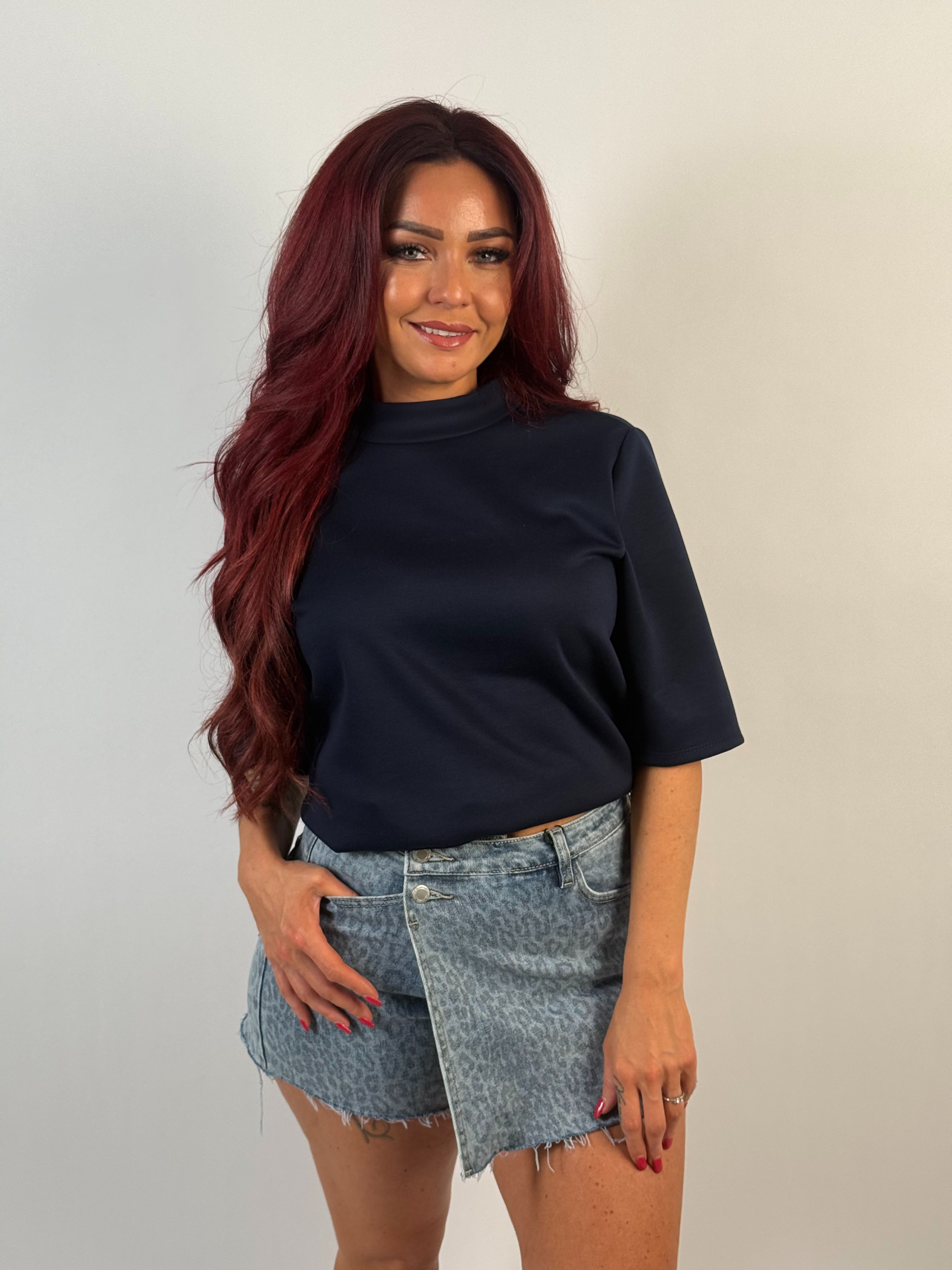 Skort L 8724 Leo Blauw