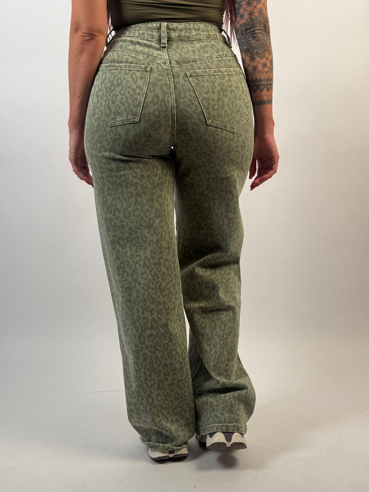 Jeans L 6265 Leo Wide Groen