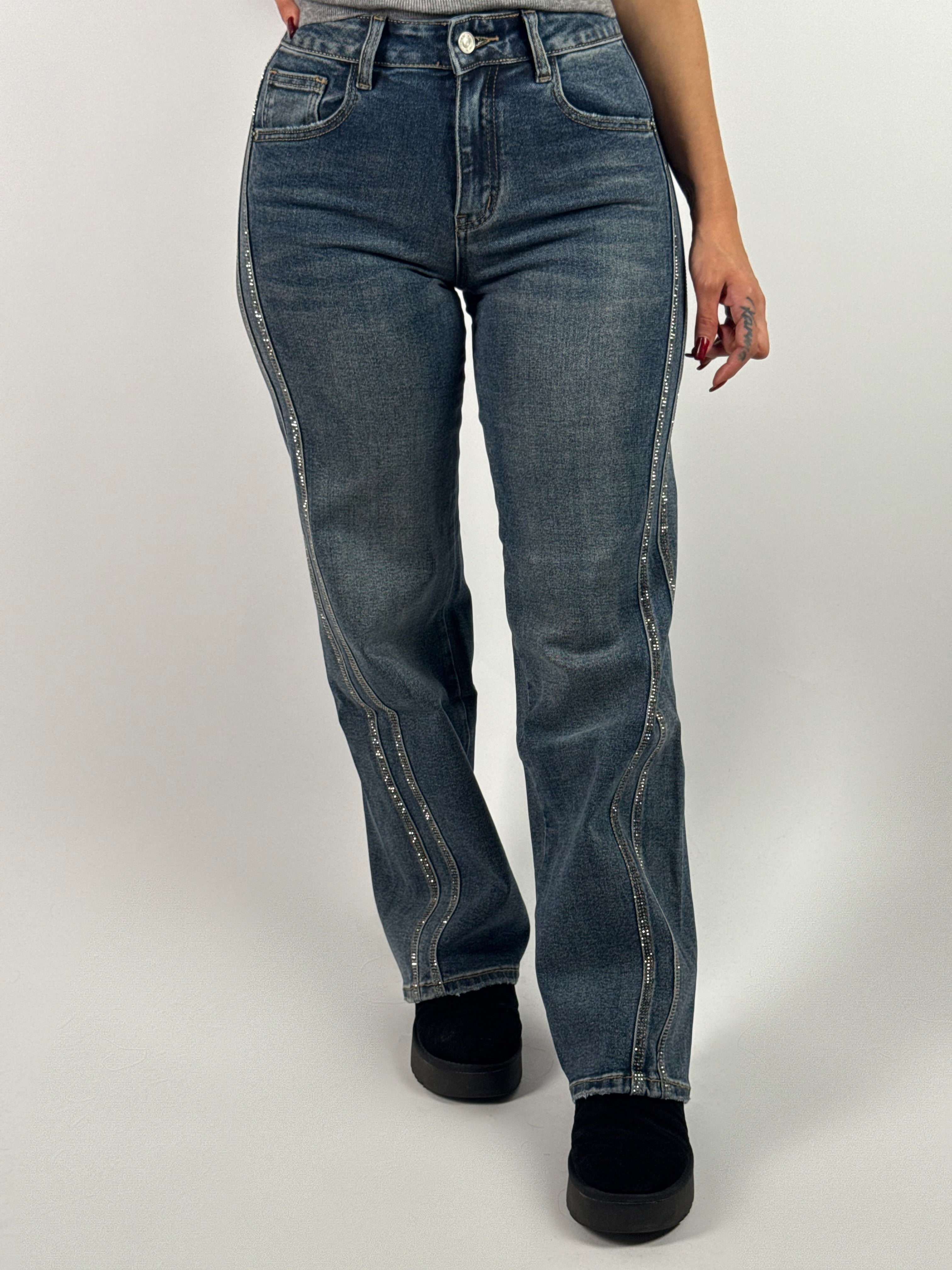 Jeans B 3001 Straight Blauw