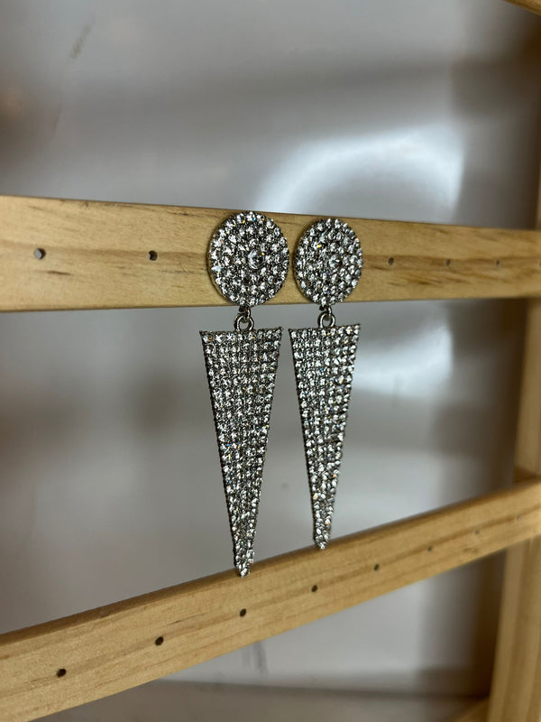 Earrings V 819 Silver