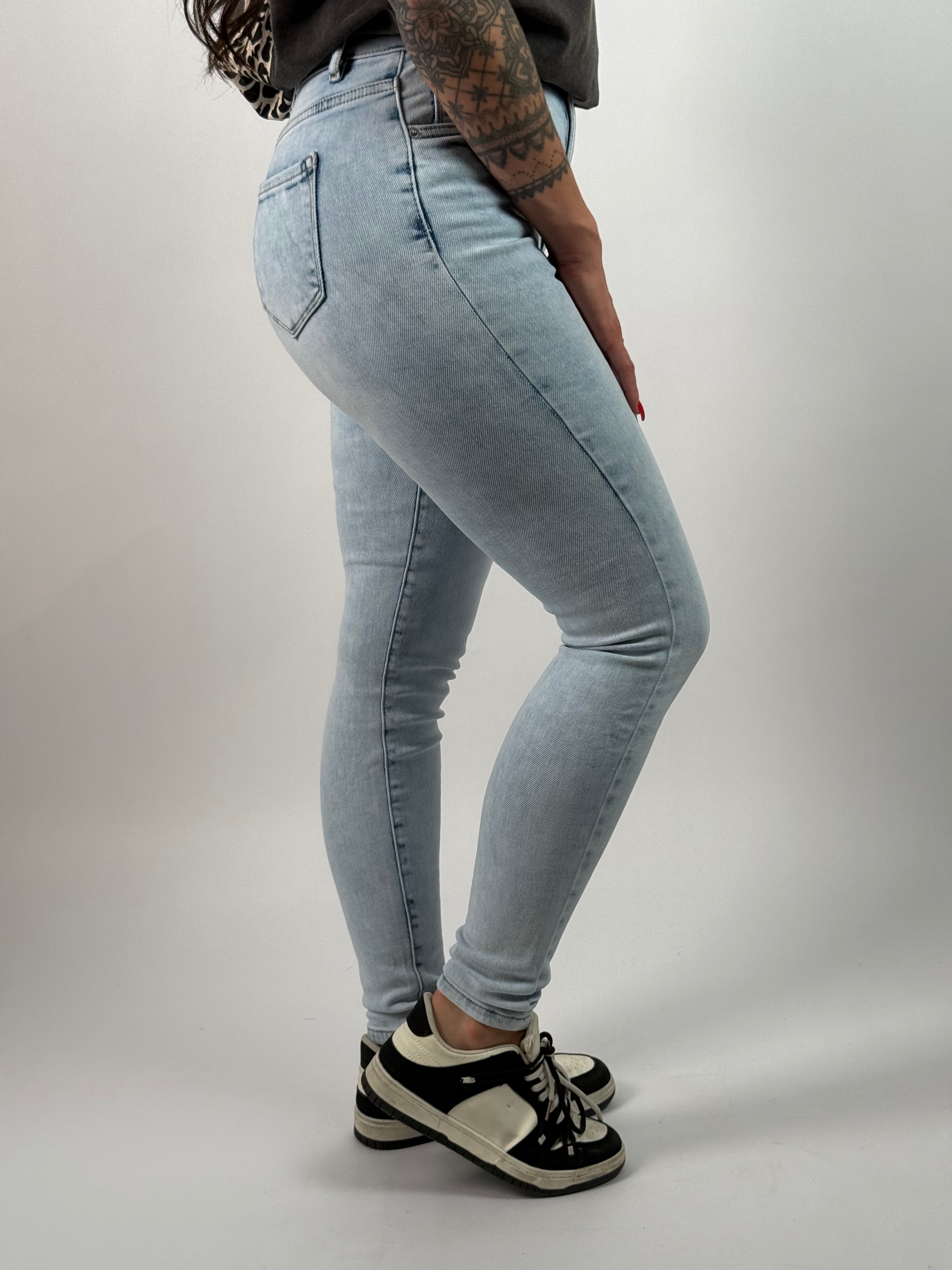 Jeans V 7944 Skinny Blauw