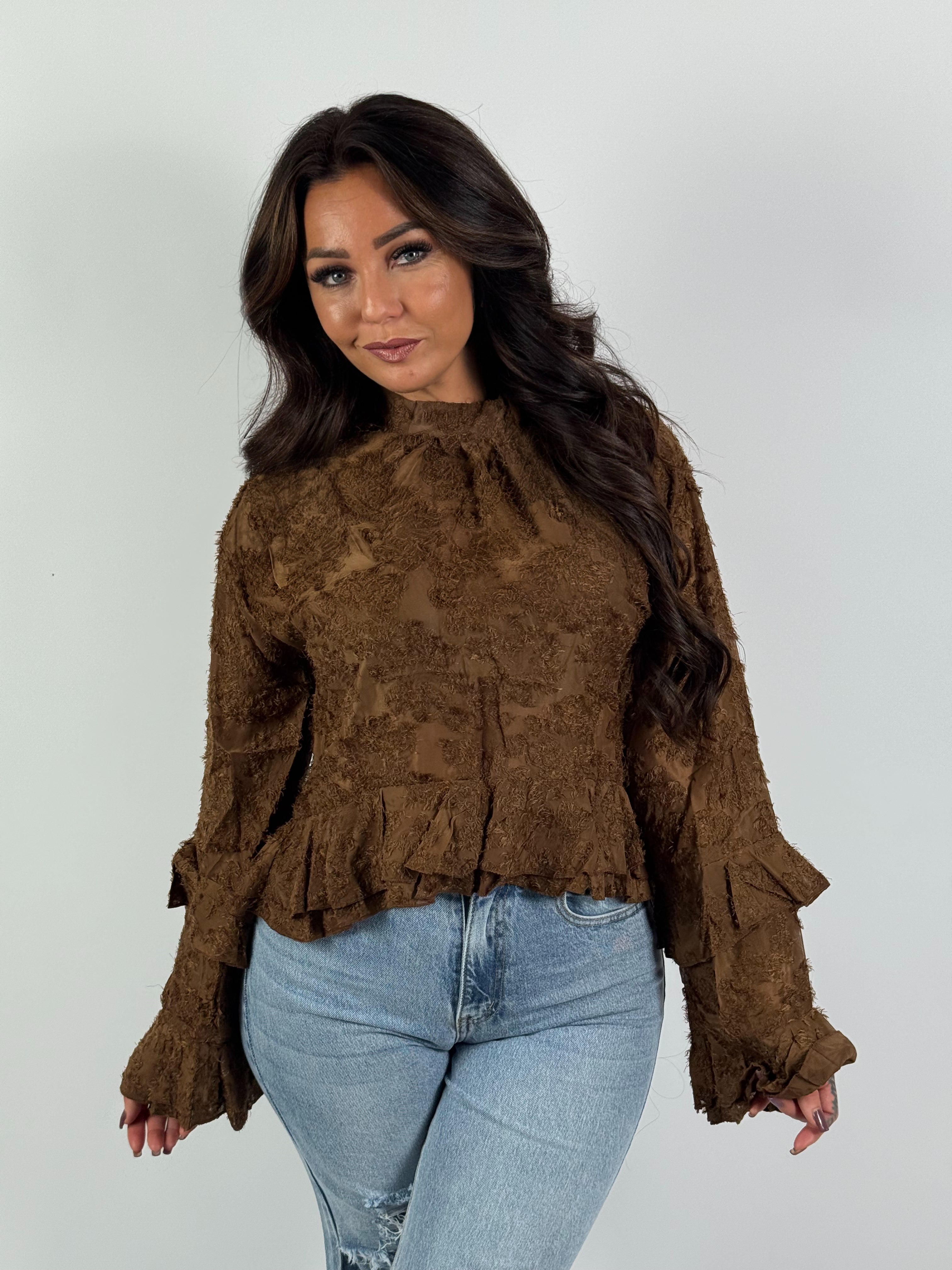 Blouse Flam Bruin