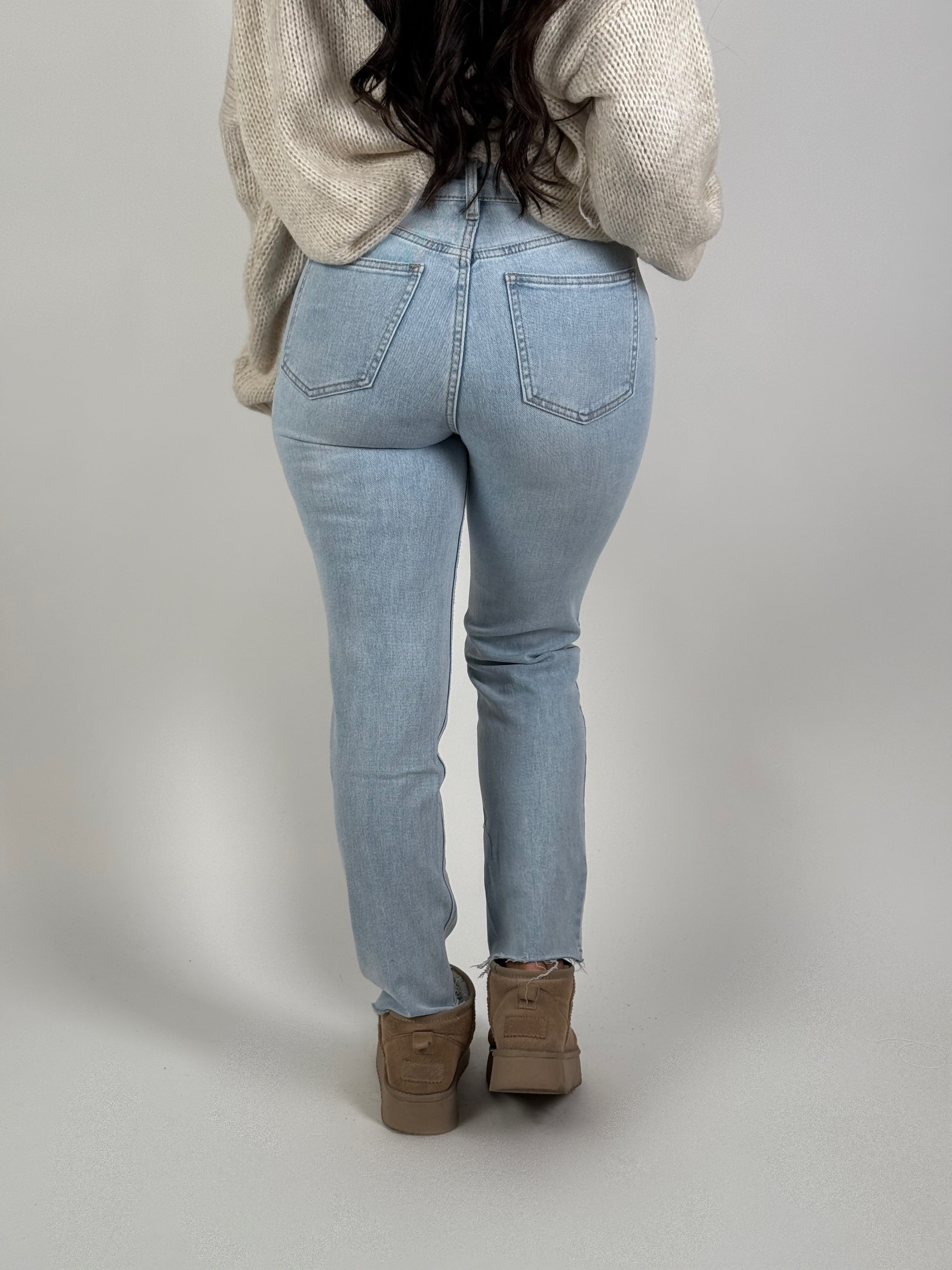 Jeans R 2805 Mom Blauw