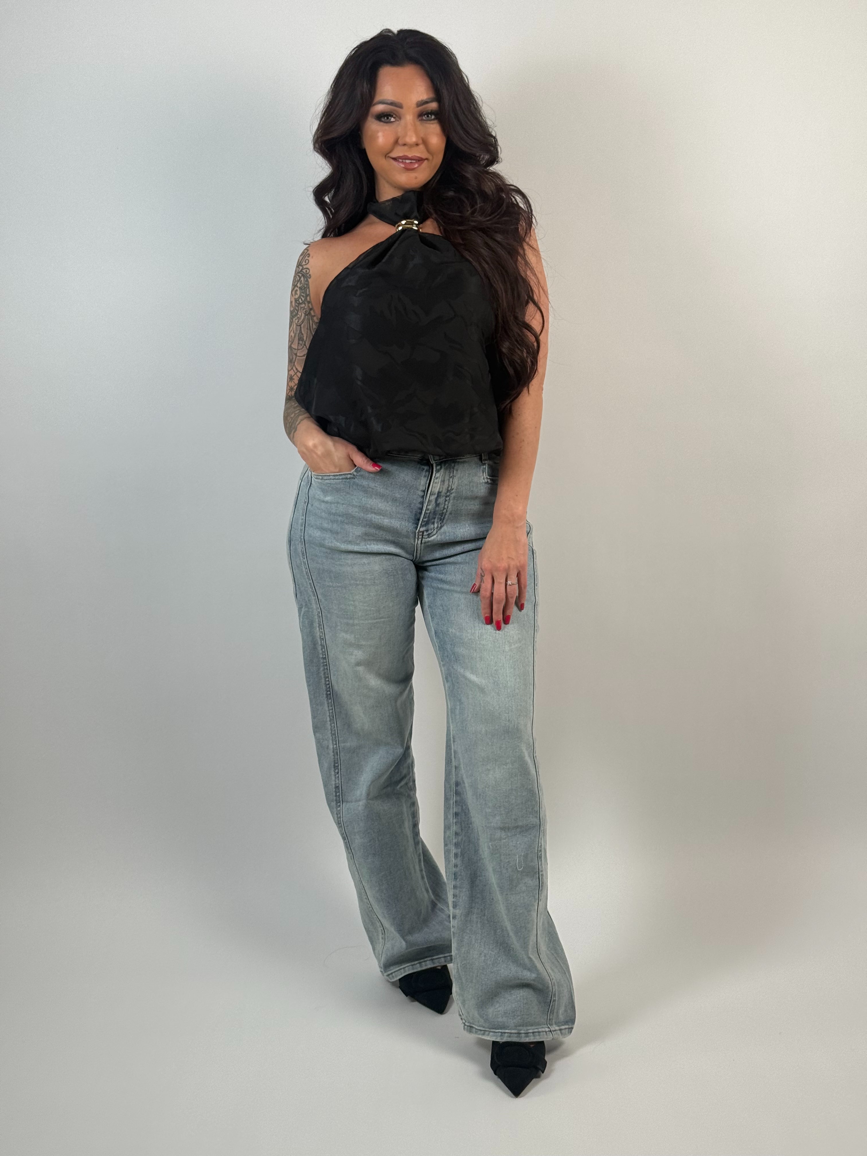 Top Bisou 8070 Zwart