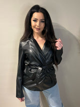 Blazer Leather Nina Black