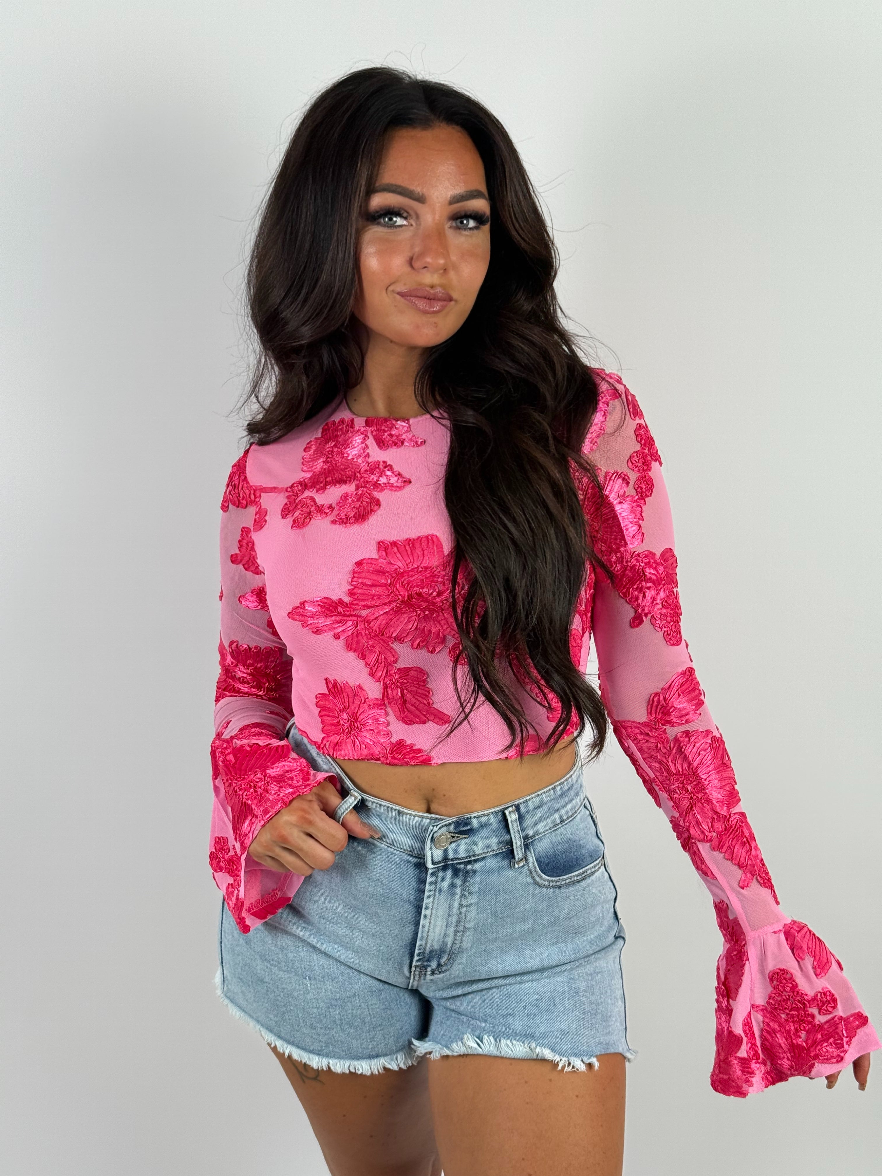 Top Luc 377 Flow Roze